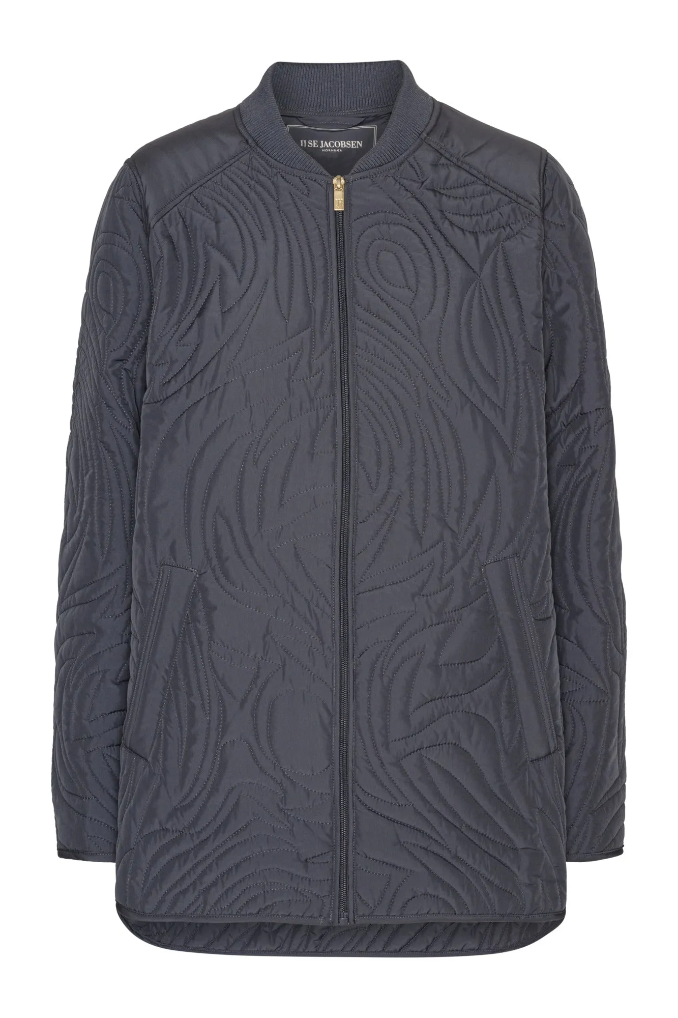 Ilse Jacobsen Short Quilt Jacket - Ombre Blue sold by Boutique with Grace product image thumbnail 5