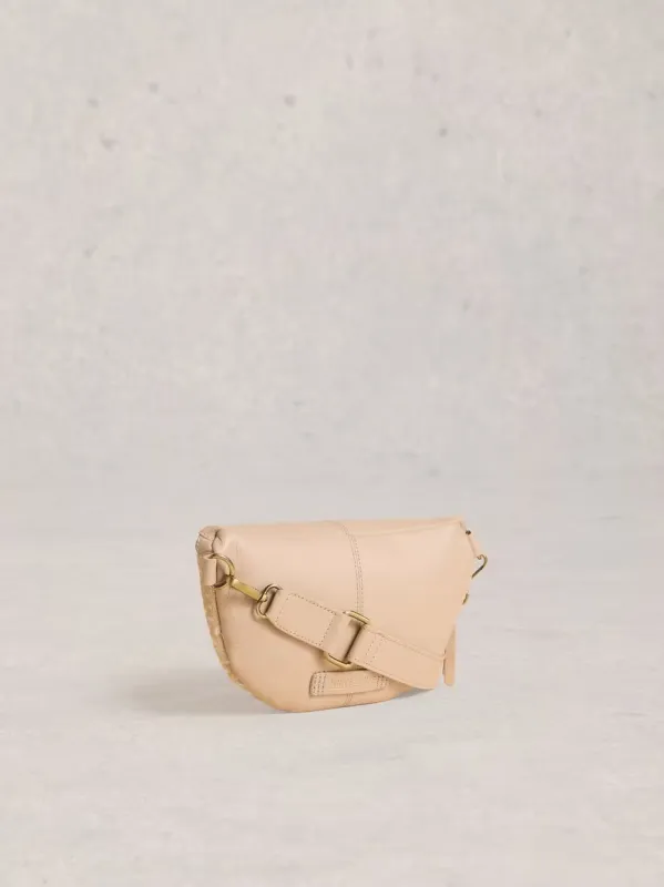 White Stuff Mini Sebby Leather Sling Bag - Nat. Multi sold by Boutique with Grace