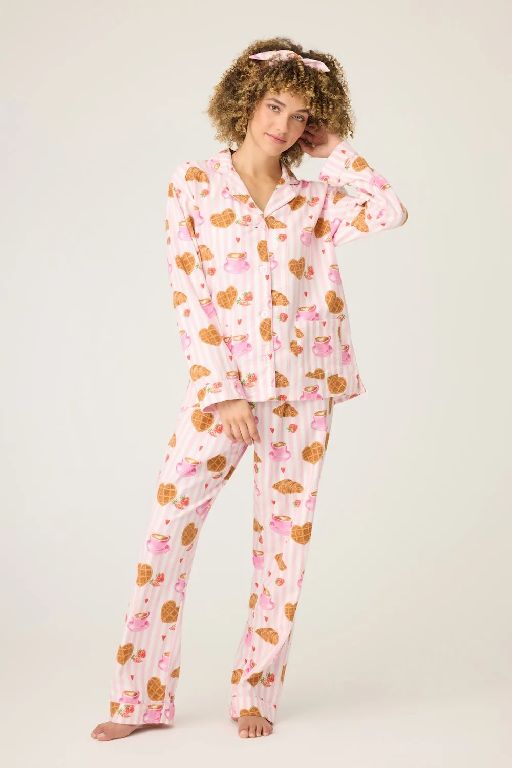 PJ Salvage Flannels - Brunch Club sold by Boutique with Grace