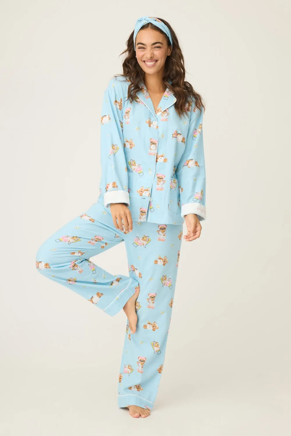PJ Salvage Flannels - Beary Cute sold by Boutique with Grace product image thumbnail 4