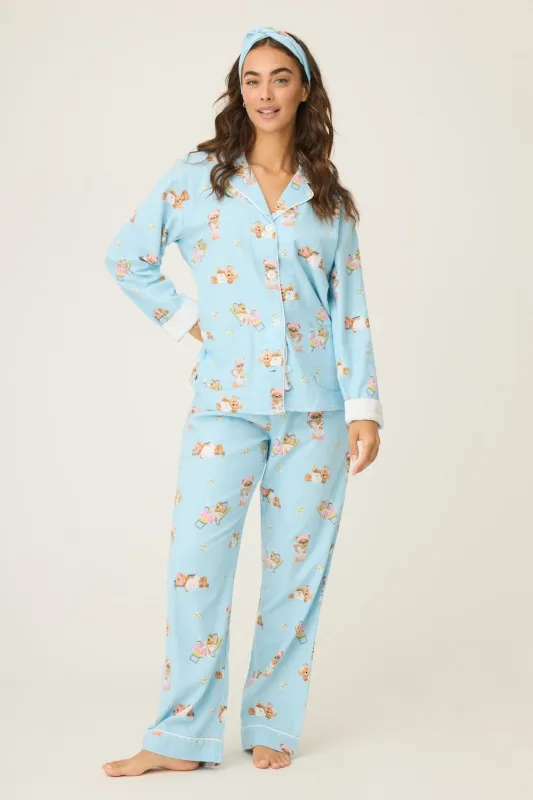PJ Salvage Flannels - Beary Cute sold by Boutique with Grace