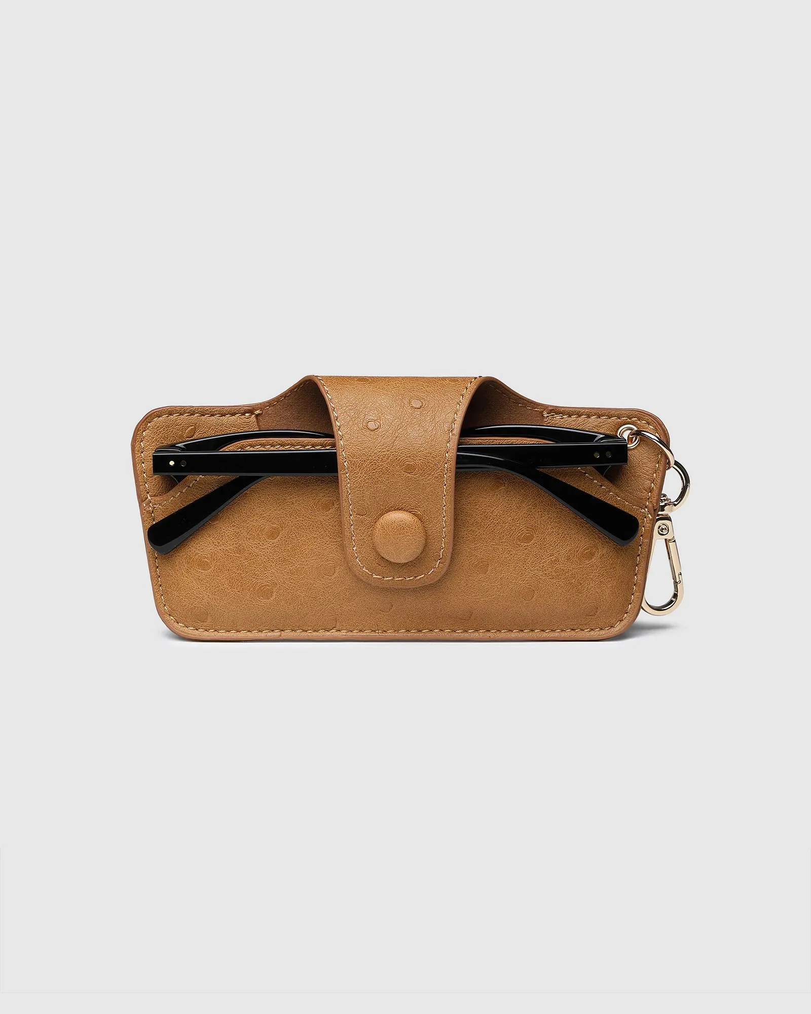 Louenhide Skittle Sunglass Case - Ostrich Nutmeg sold by Boutique with Grace product image thumbnail 3