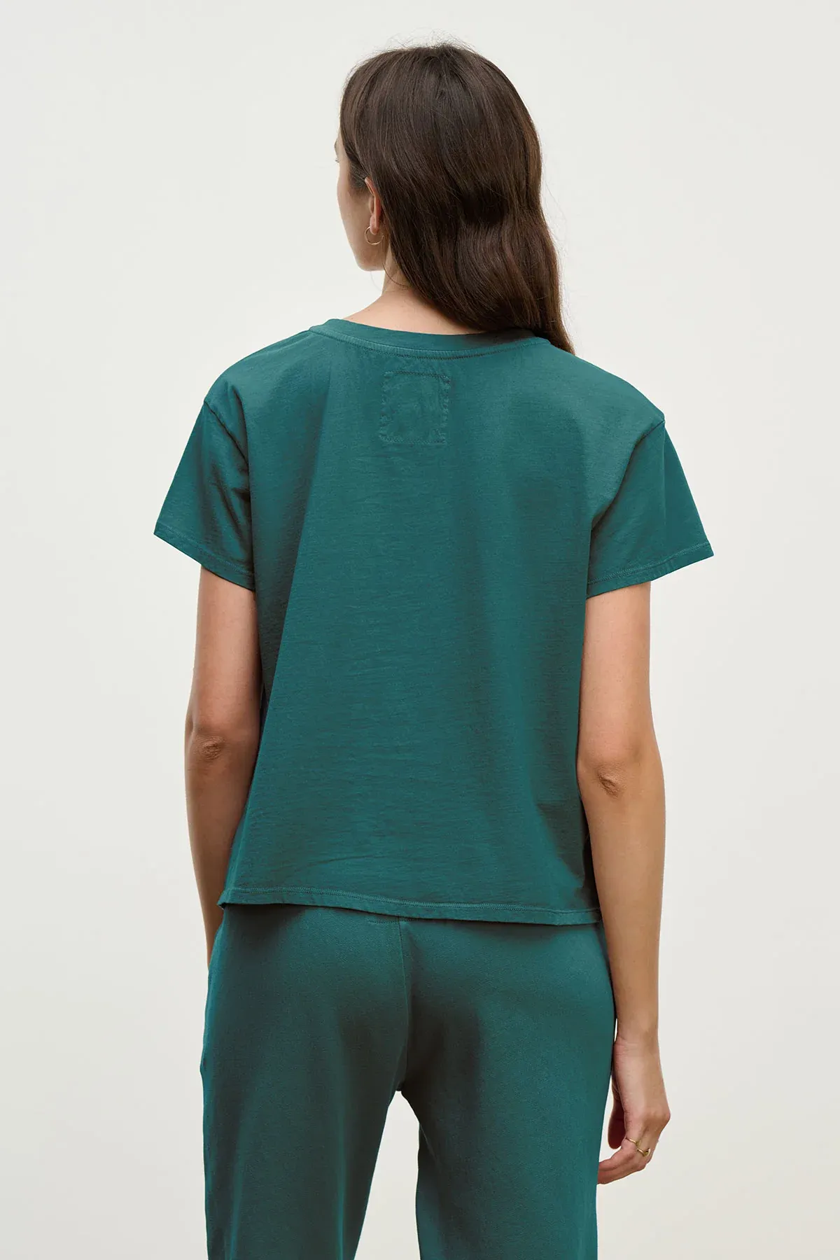 Velvet Topanga Organic Jersey Top - Mallard sold by Boutique with Grace product image thumbnail 3