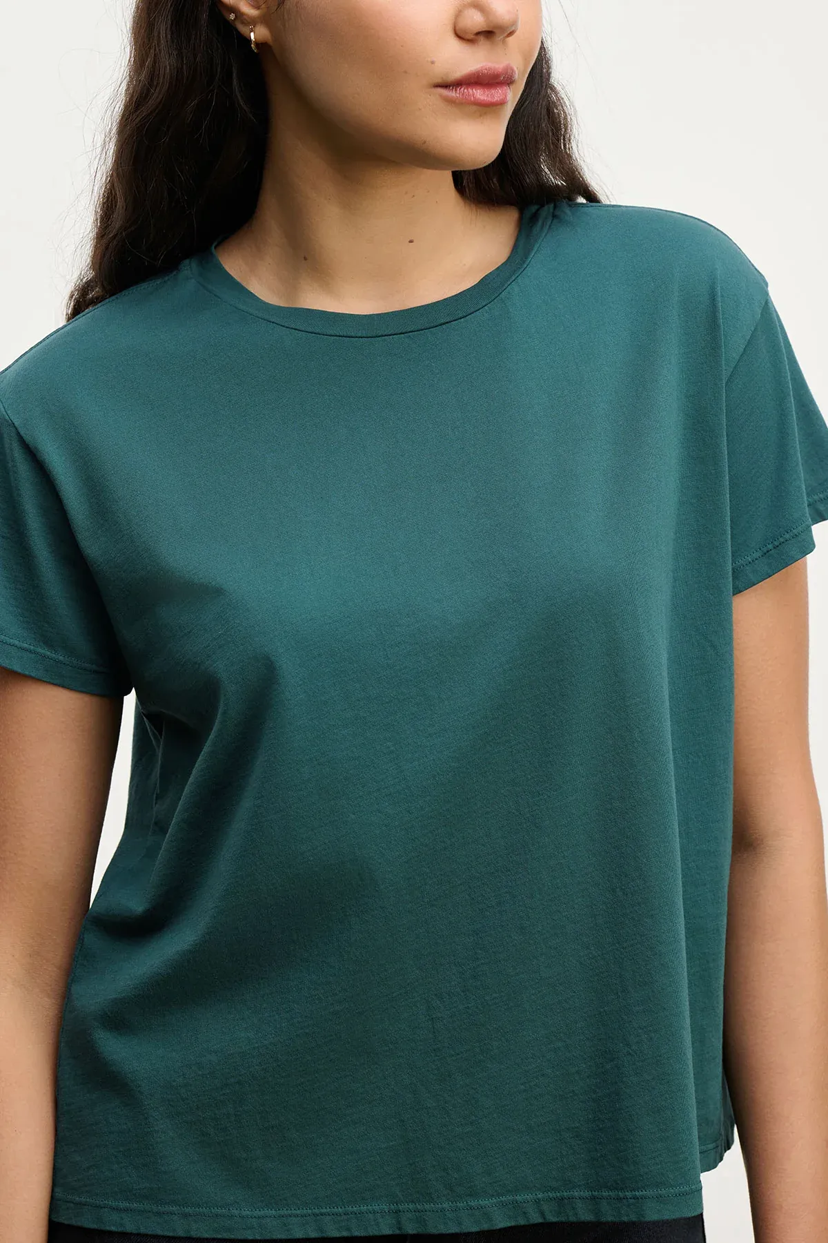 Velvet Topanga Organic Jersey Top - Mallard sold by Boutique with Grace product image thumbnail 4