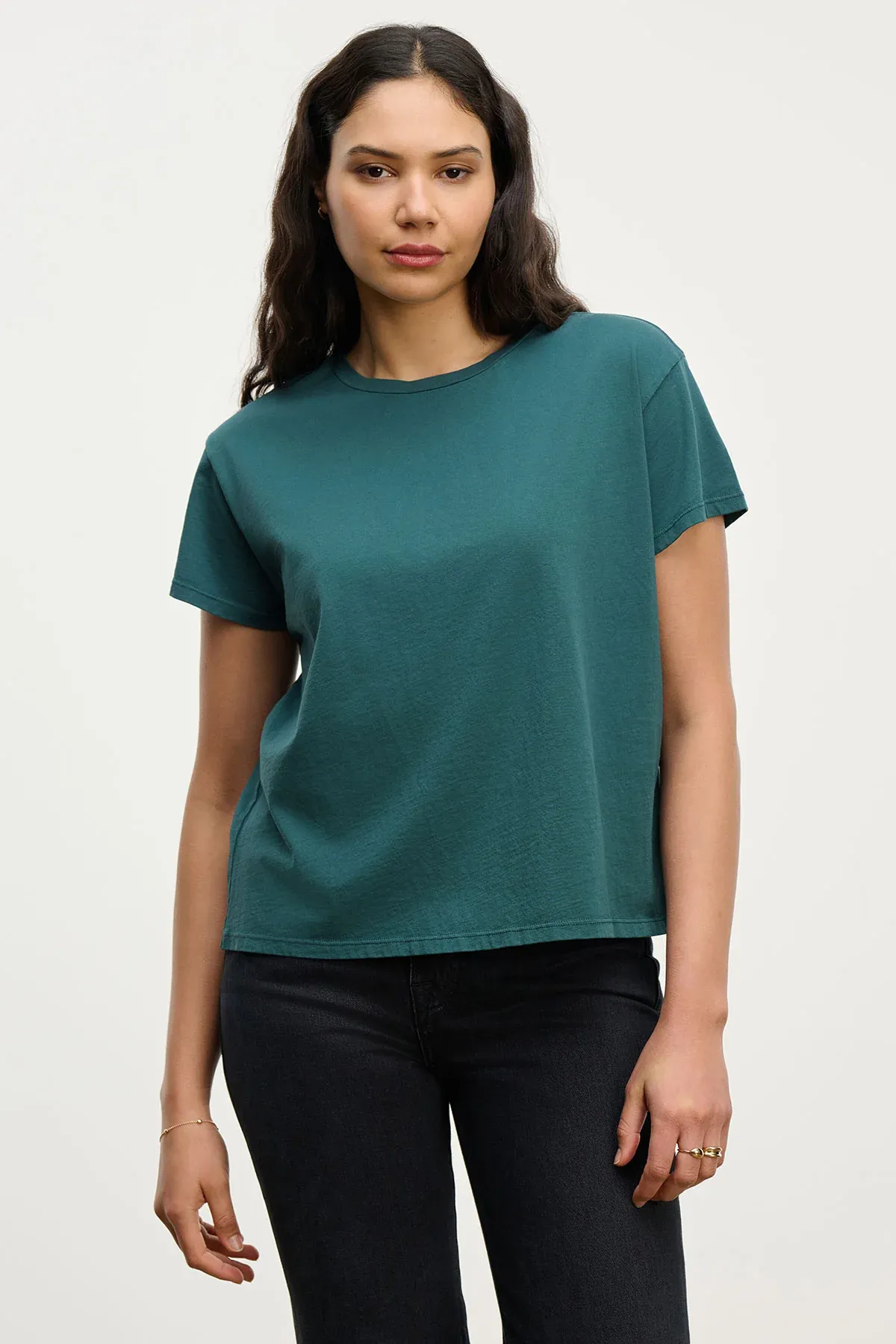 Velvet Topanga Organic Jersey Top - Mallard sold by Boutique with Grace