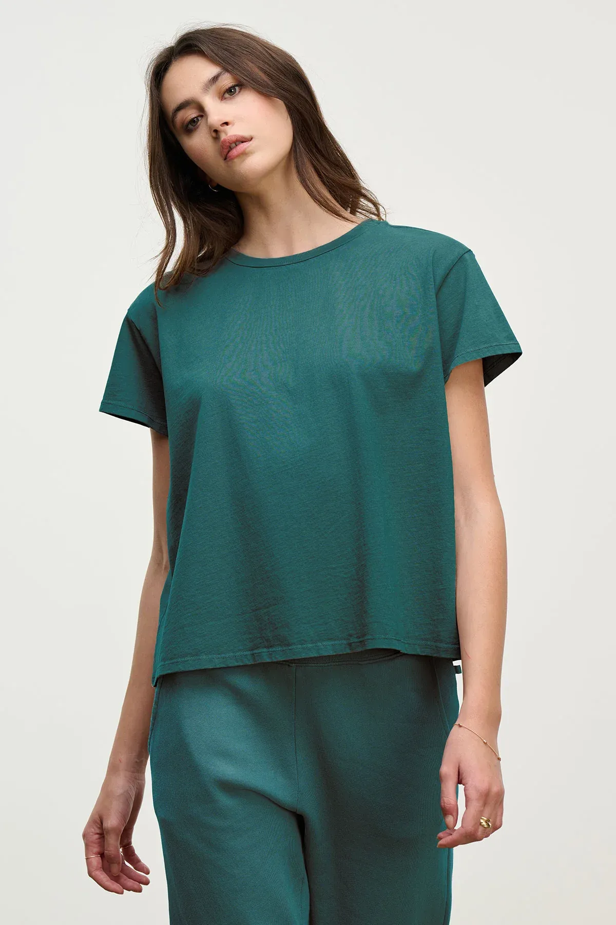 Velvet Topanga Organic Jersey Top - Mallard sold by Boutique with Grace product image thumbnail 2