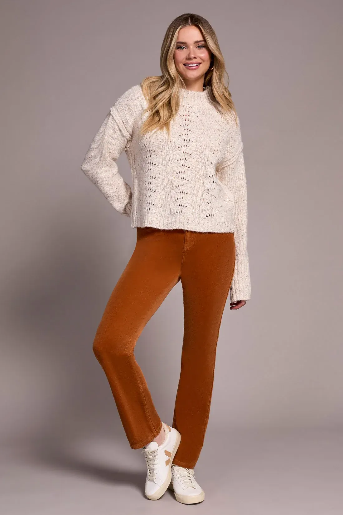 Tribal Isabel Puff Sleeve Crew - Cream sold by Boutique with Grace product image thumbnail 2