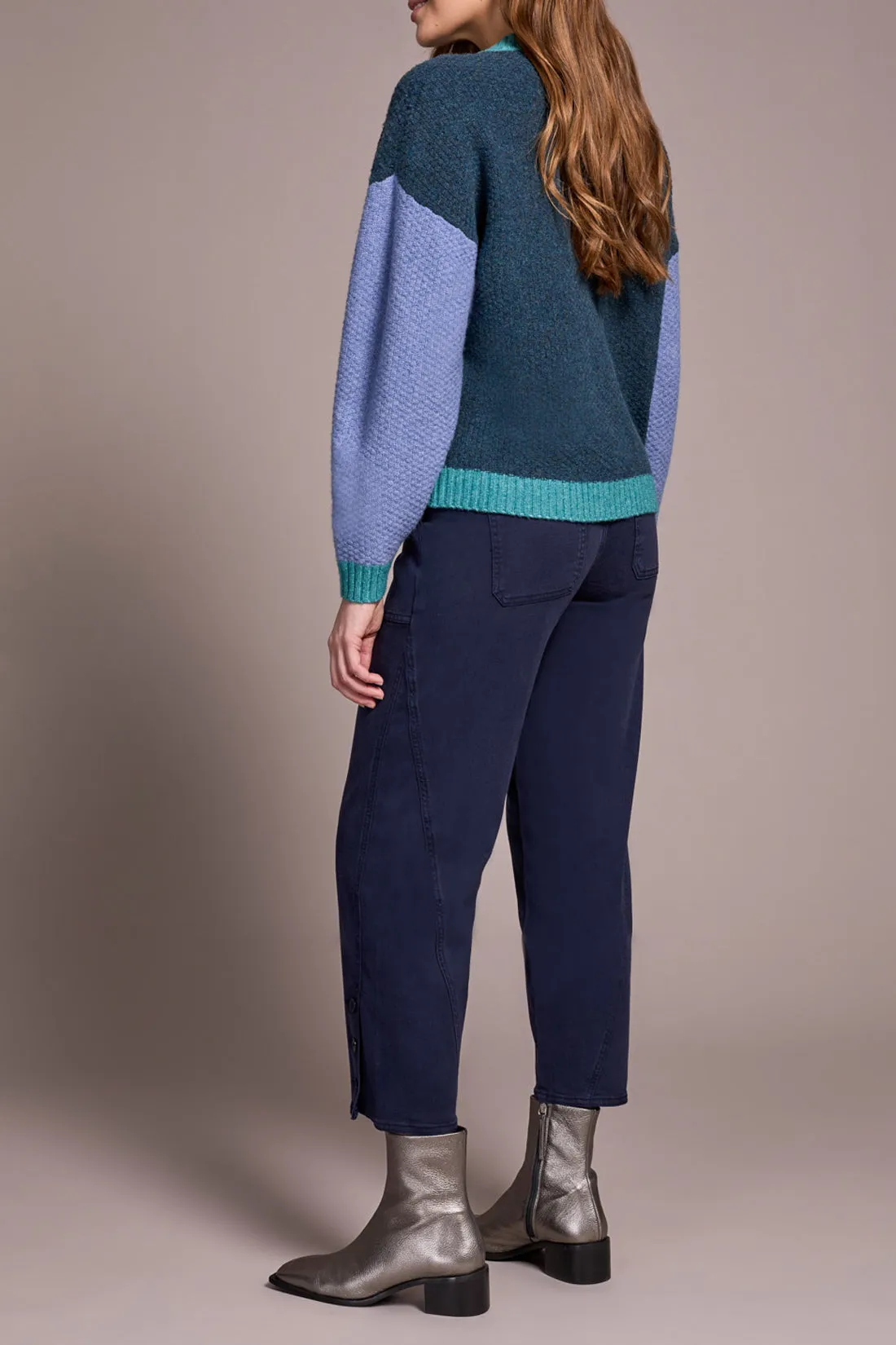 Tribal Colourblock Cardi - Opal Green sold by Boutique with Grace product image thumbnail 4