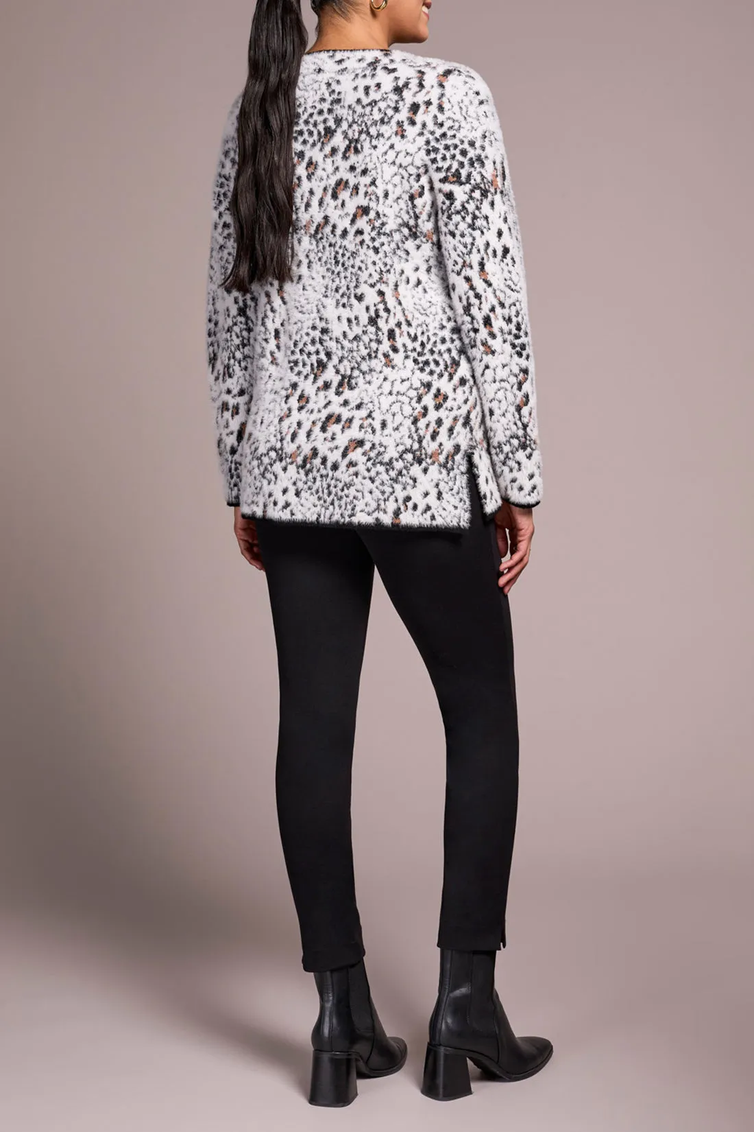 Tribal Charlotte V-Neck Sweater - Moonstone sold by Boutique with Grace product image thumbnail 4