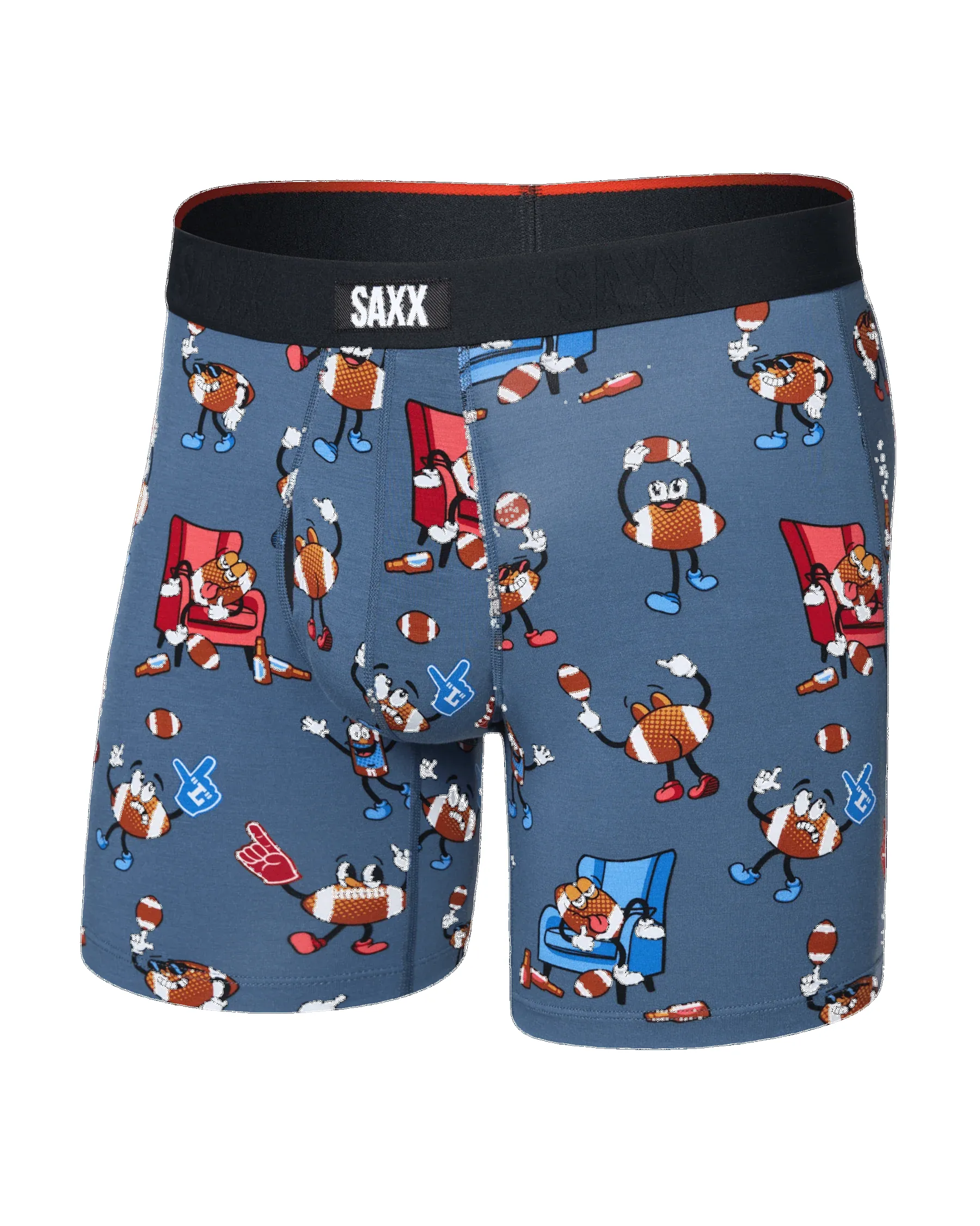 Saxx Vibe Xtra Boxer Brief Fly - Game Day Twilight sold by Boutique with Grace