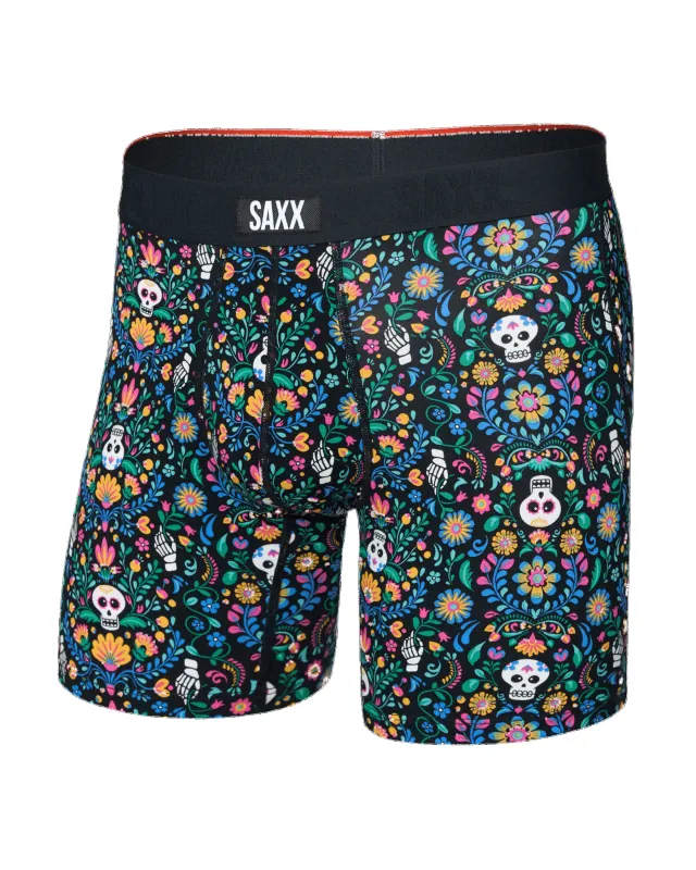 Saxx Vibe Xtra Boxer Brief Fly - Skull Garden Multi sold by Boutique with Grace