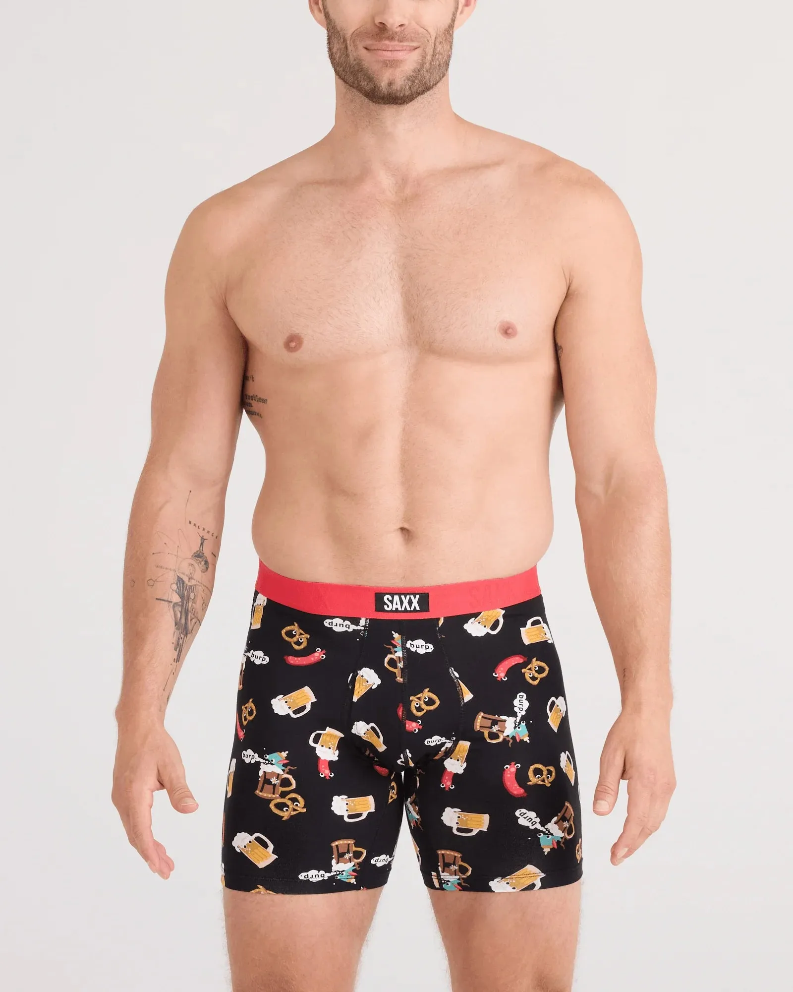 Saxx Vibe Xtra Boxer Brief Fly - Oktober Brats Black sold by Boutique with Grace product image thumbnail 2