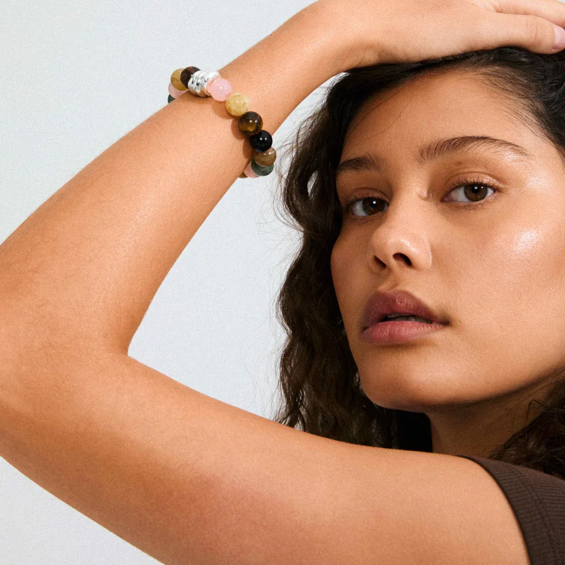 Pilgrim Unfold Bracelet - Multi/Silver sold by Boutique with Grace