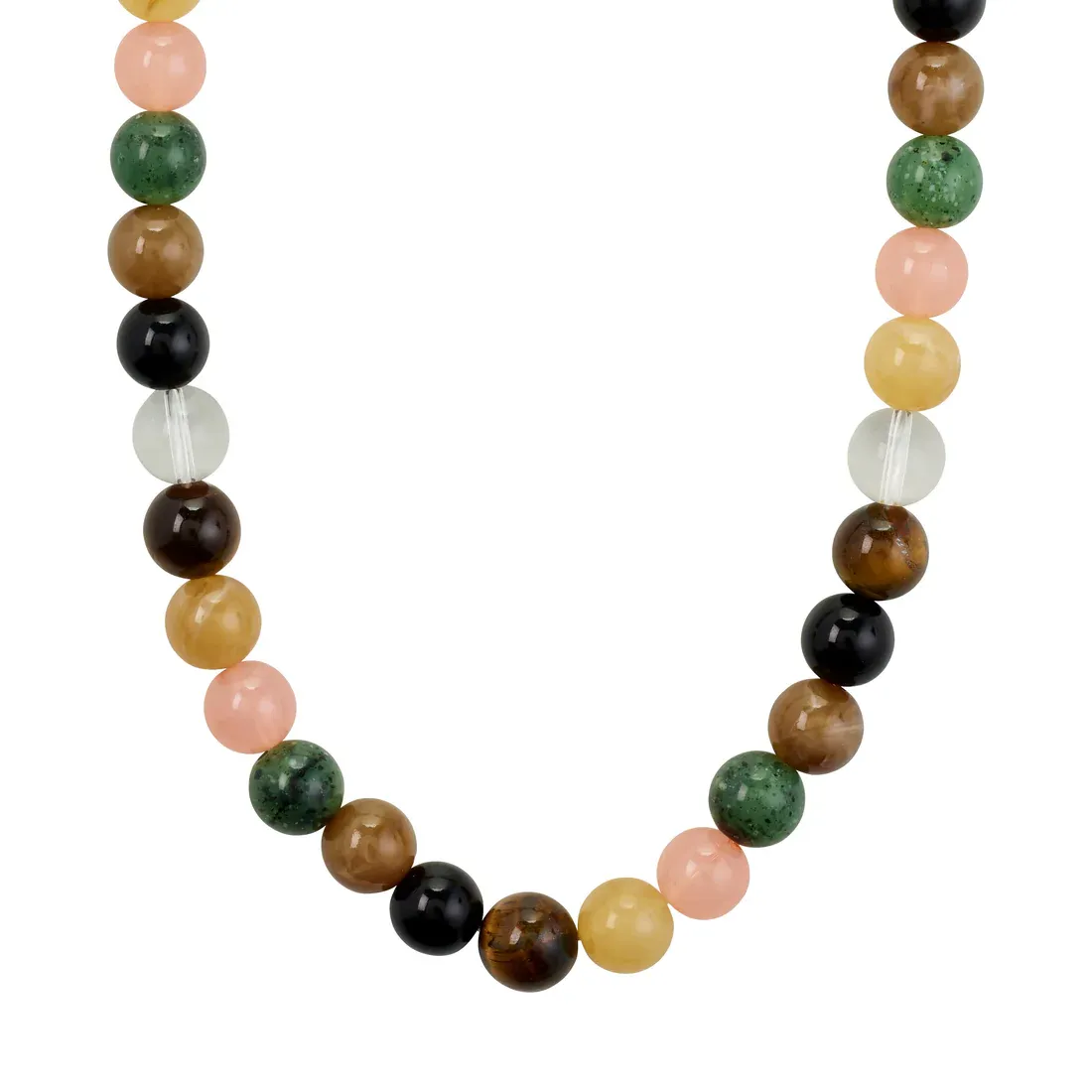 Pilgrim Unfold Necklace - Multi/Silver sold by Boutique with Grace