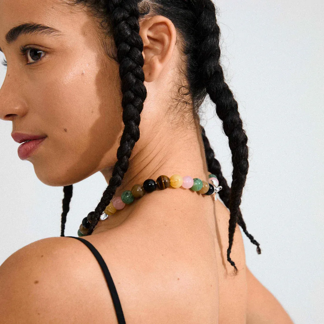 Pilgrim Unfold Necklace - Multi/Silver sold by Boutique with Grace product image thumbnail 2