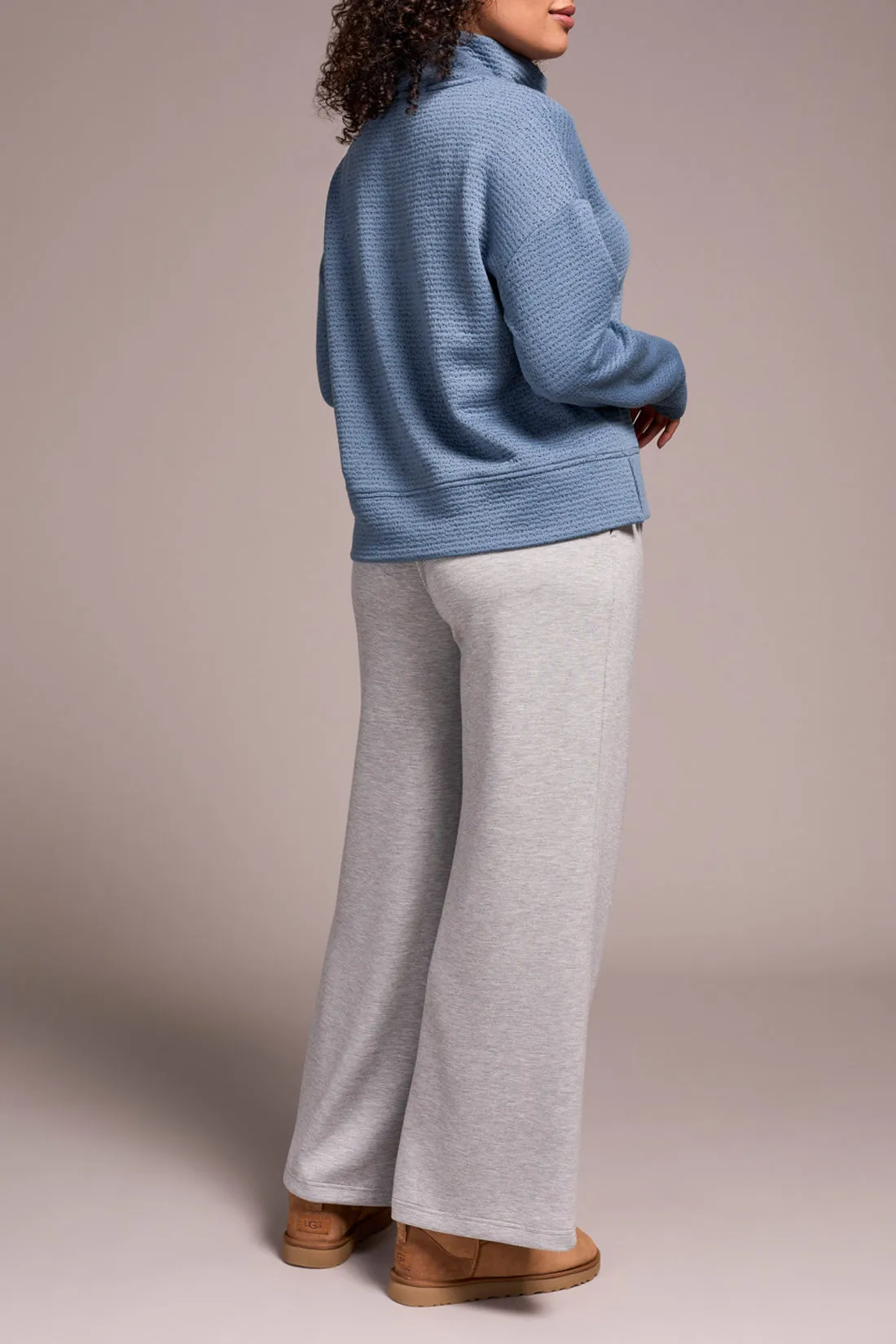 Tribal James Funnel Neck Top - Slate Blue sold by Boutique with Grace product image thumbnail 4