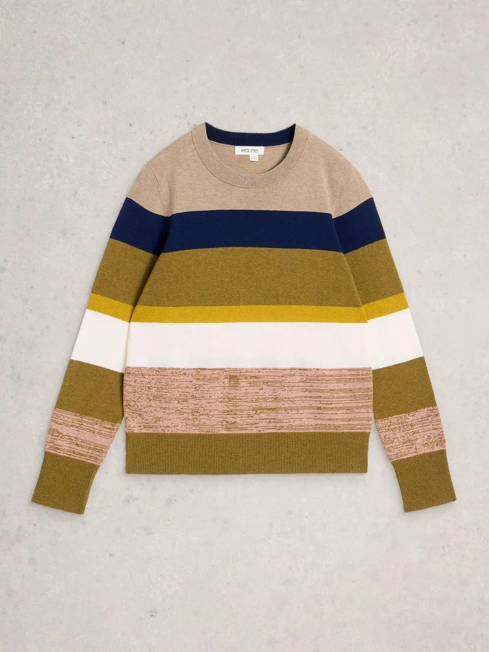 White Stuff Katie Stripe Jumper - Green Multi sold by Boutique with Grace product image thumbnail 5