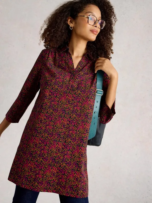 White Stuff Blake Cord Tunic - Pink Multi sold by Boutique with Grace