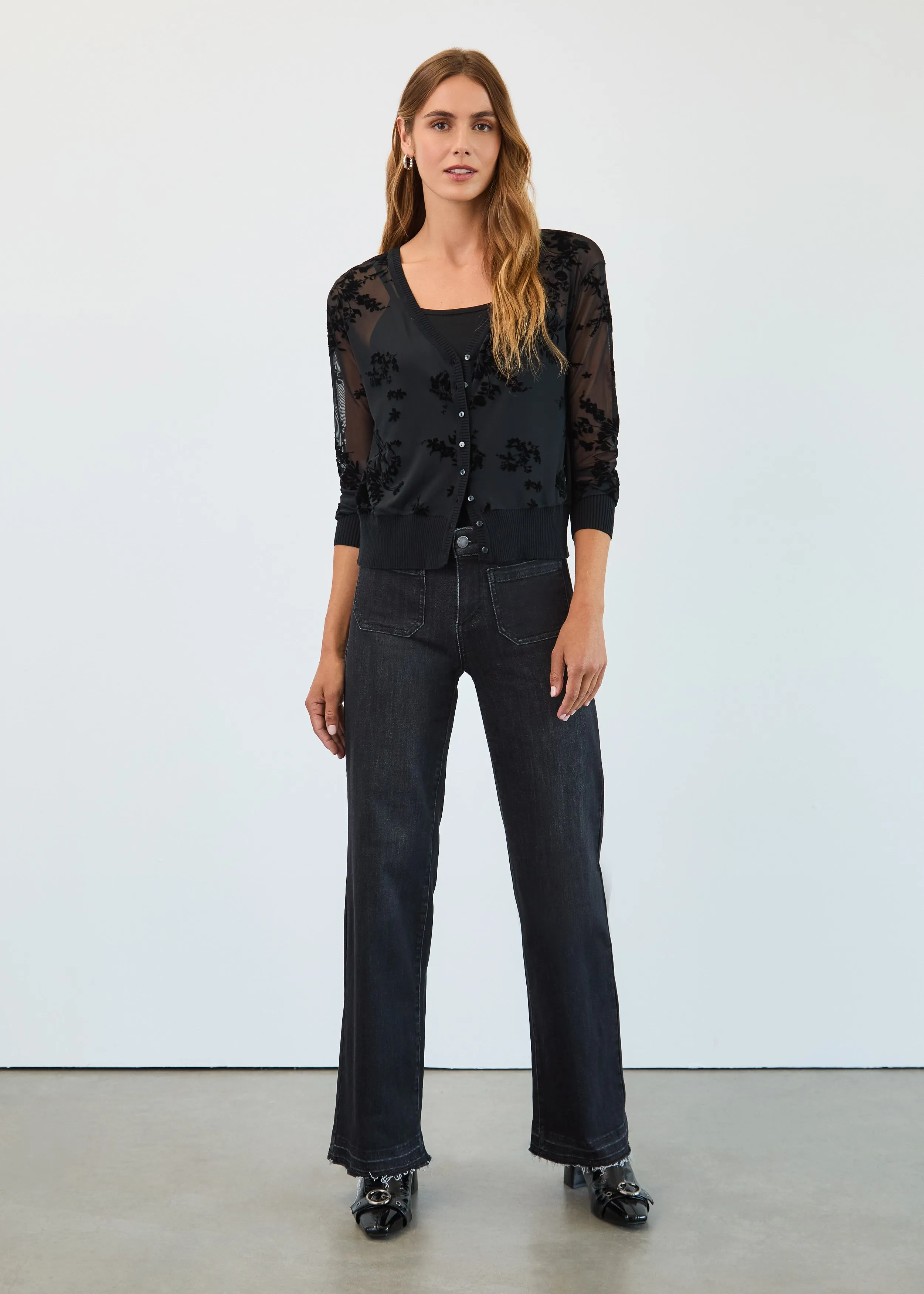 FDJ Two Piece Cardi Set - Black sold by Boutique with Grace product image thumbnail 2