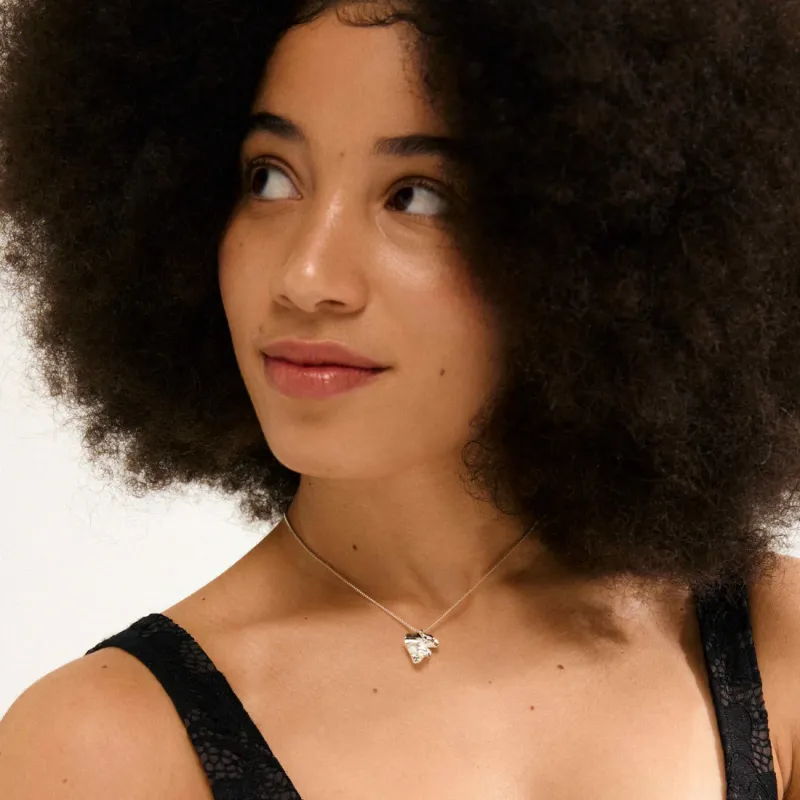 Pilgrim Luis Necklace - Silver sold by Boutique with Grace