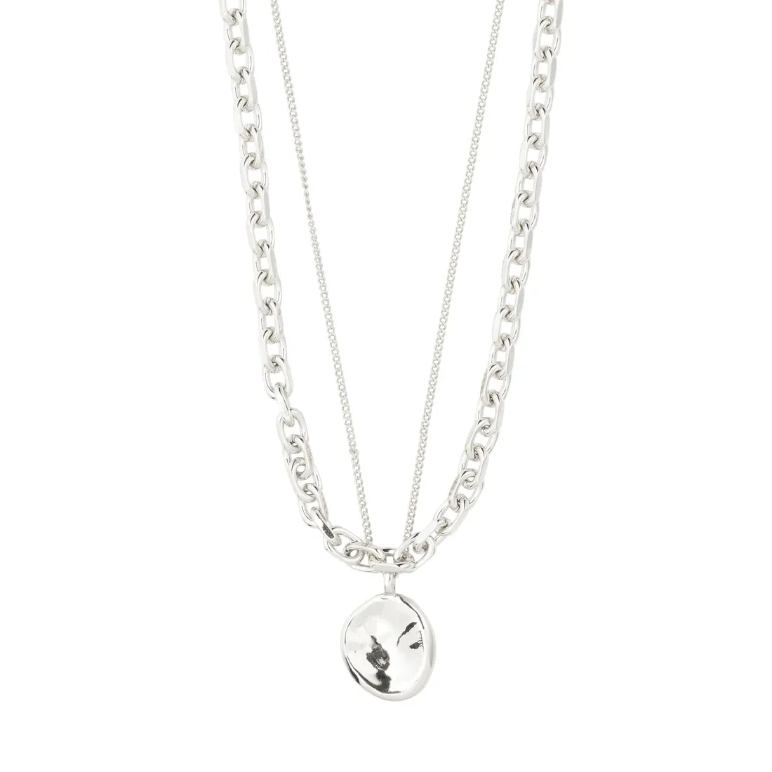 Pilgrim Sparkle 2 in 1 Necklace Set - Silver sold by Boutique with Grace product image thumbnail 2