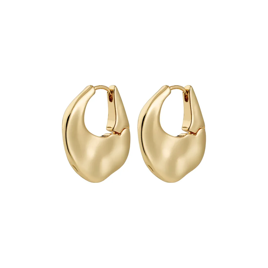 Pilgrim Sense Hoops - Gold sold by Boutique with Grace