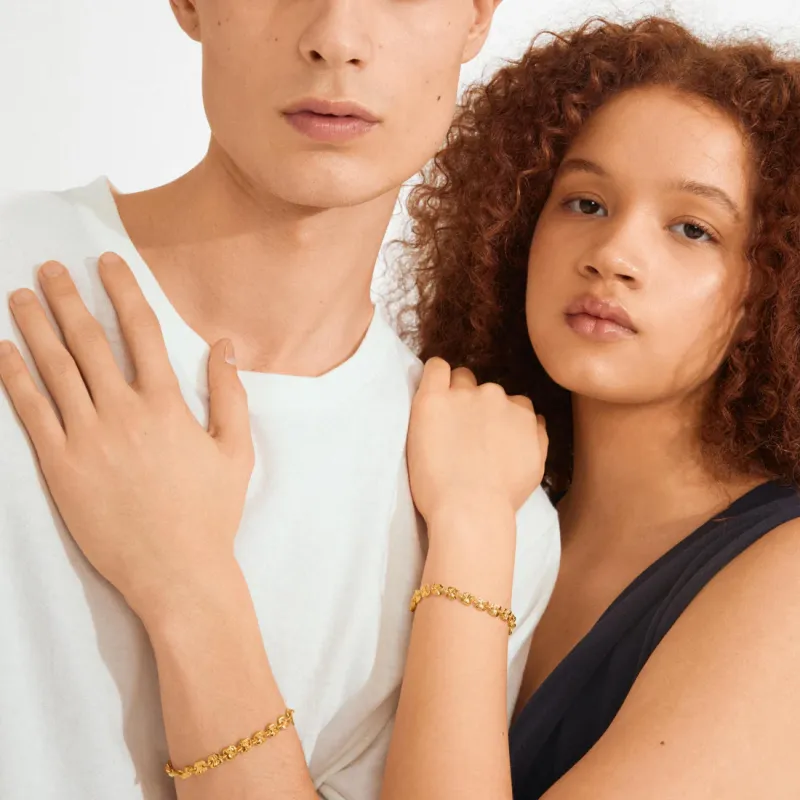 Pilgrim Sense Bracelet - Gold sold by Boutique with Grace