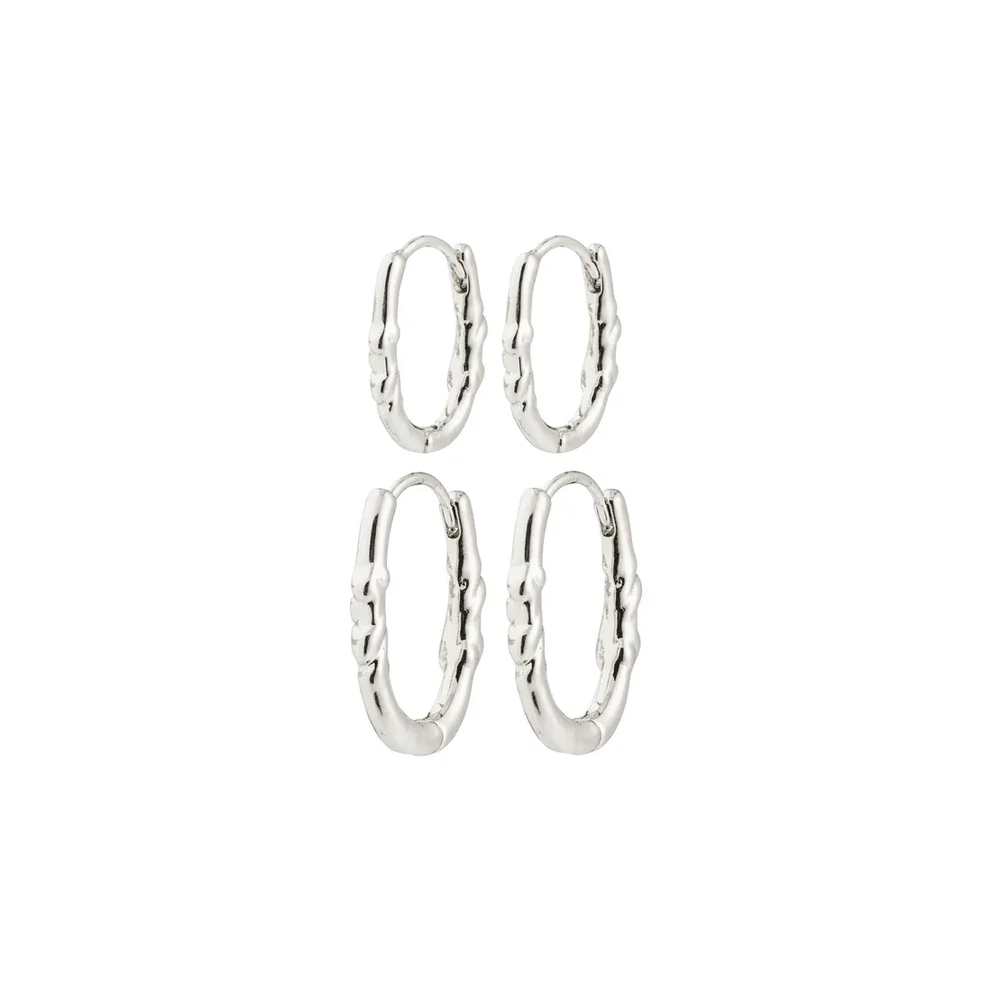 Pilgrim Sense 2 in 1 Hoops Set - Silver sold by Boutique with Grace product image thumbnail 2