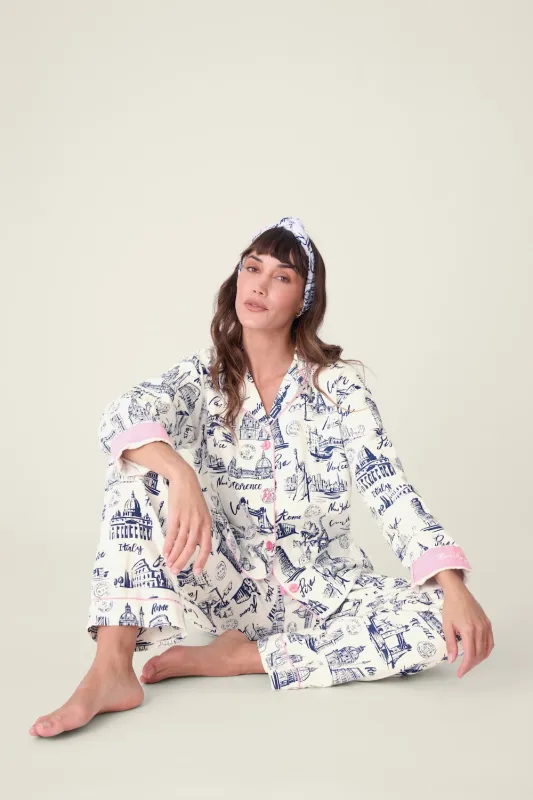 PJ Salvage Flannels - Bon Voyage sold by Boutique with Grace