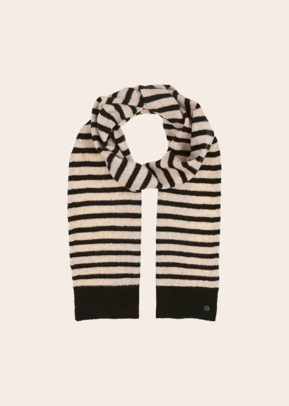 V. Fraas Stripe Knit Scarf sold by Boutique with Grace