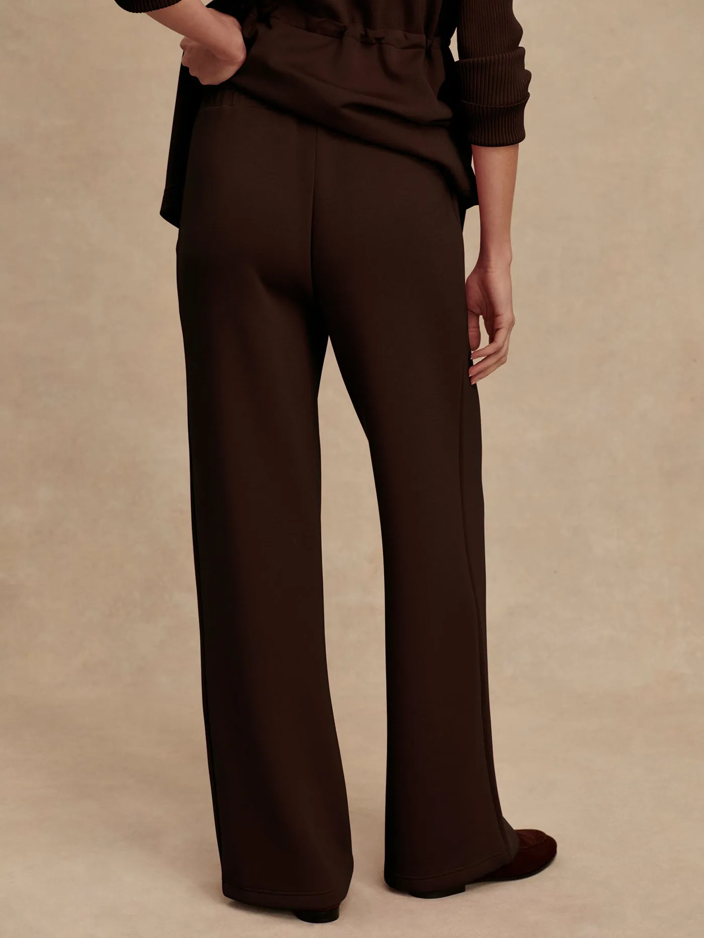 Varley Wide Leg Pant 30 - Coffee Bean sold by Boutique with Grace product image thumbnail 2