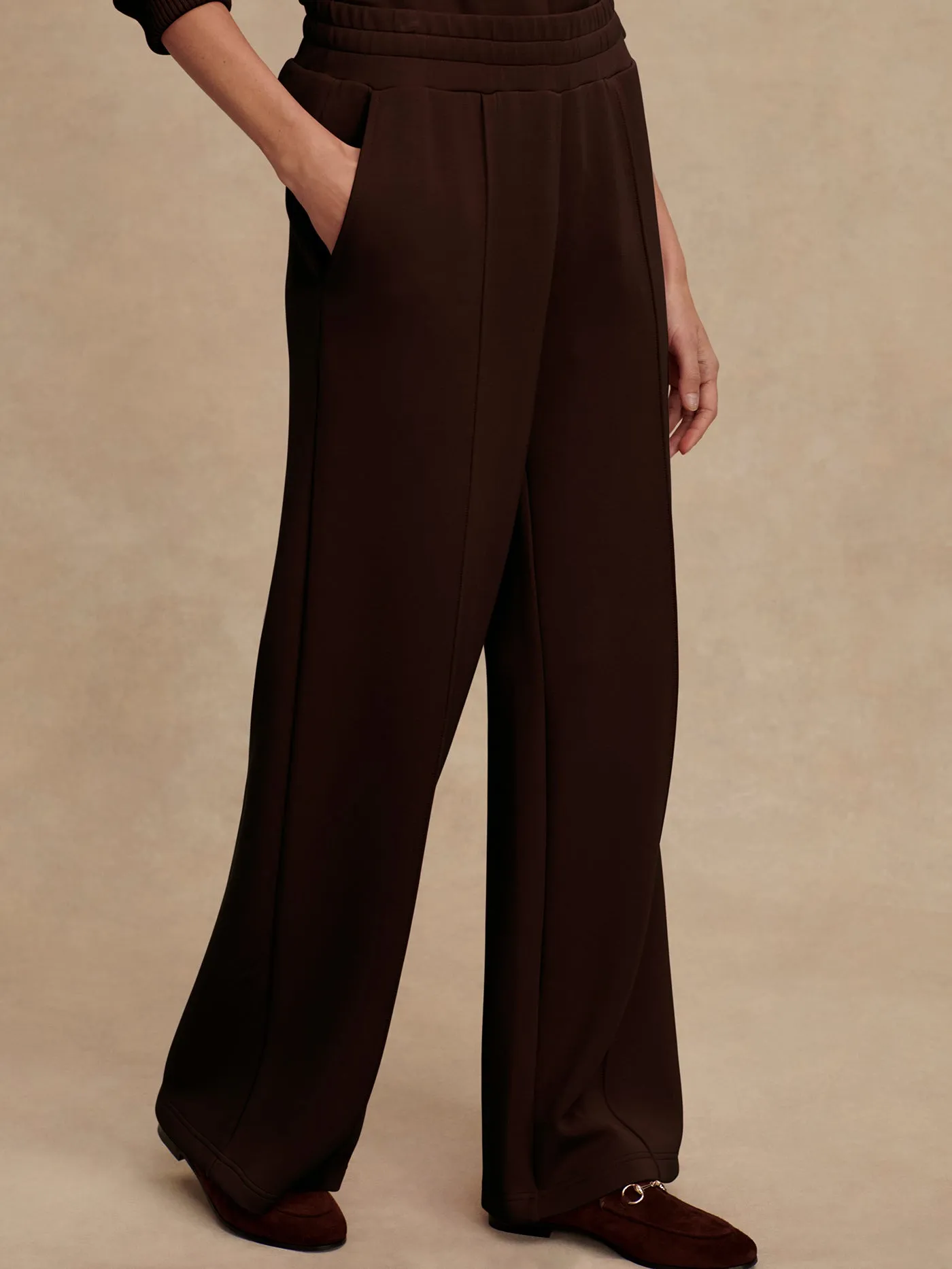 Varley Wide Leg Pant 30 - Coffee Bean sold by Boutique with Grace product image thumbnail 3