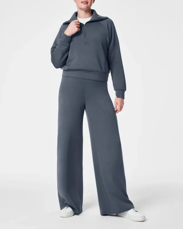 Spanx AirEssentials Wide Leg Pant - Storm sold by Boutique with Grace