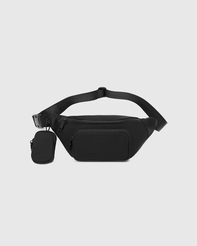 Louenhide Brooklyn Sling Bag - Black sold by Boutique with Grace