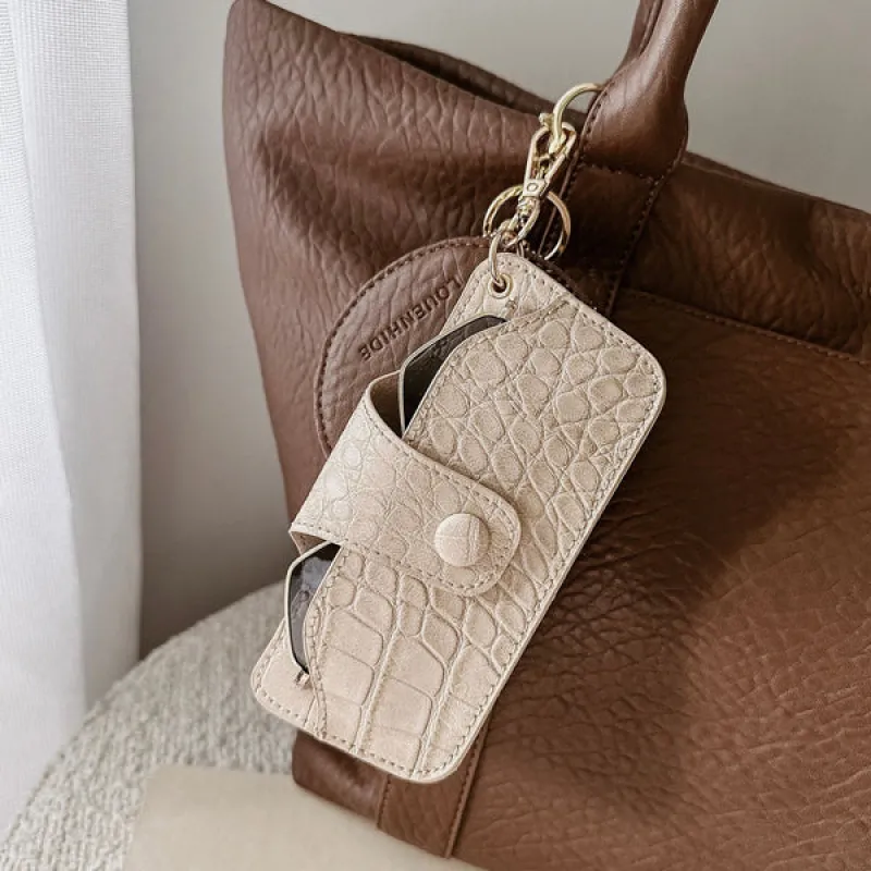 Louenhide Skittle Sunglass Case - Croc Butter sold by Boutique with Grace