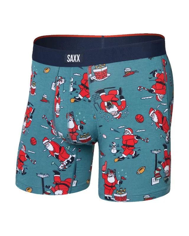 Saxx Vibe Xtra Boxer Brief Fly - Santathalon Seascape sold by Boutique with Grace