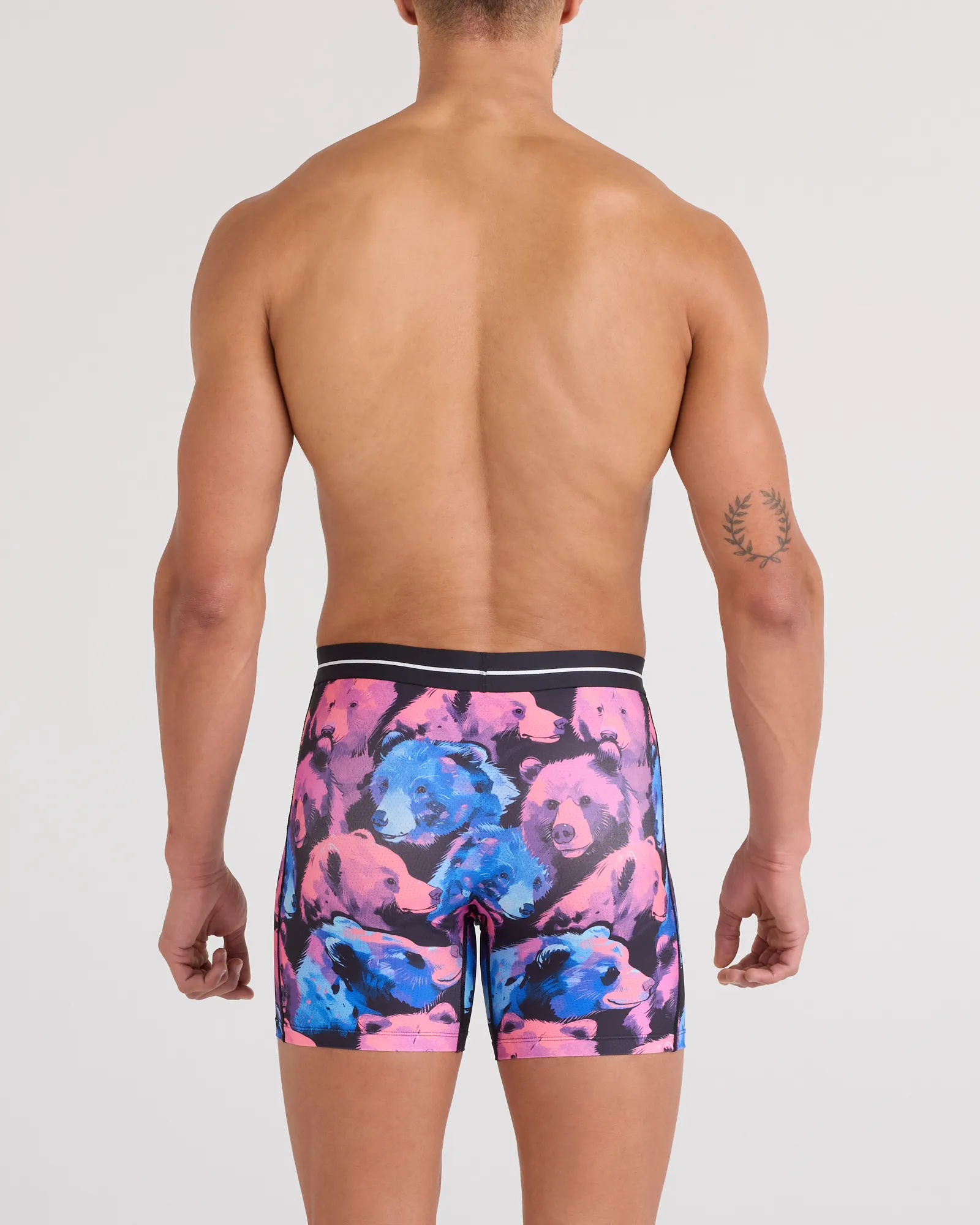 Saxx Volt Breathable Mesh Boxer - Beartastic Multi sold by Boutique with Grace product image thumbnail 4