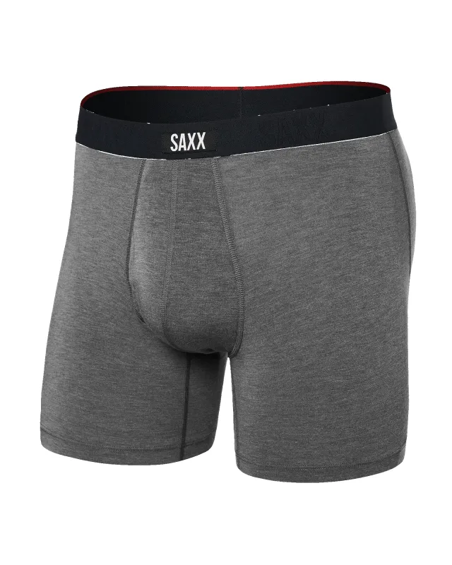 Saxx Vibe Xtra Boxer Brief Fly - Dark Grey Heather sold by Boutique with Grace