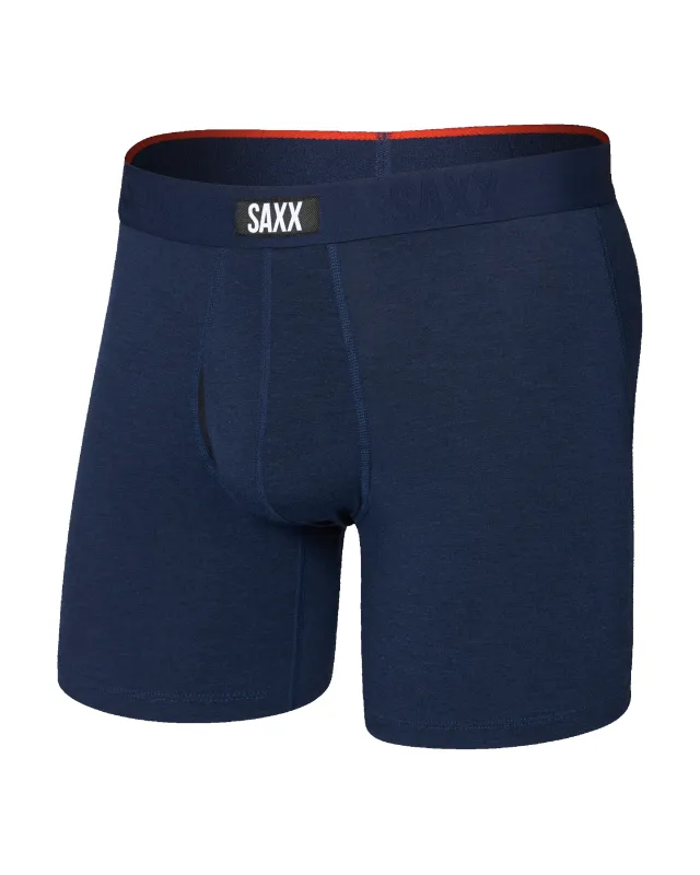Saxx Vibe Xtra Boxer Brief Fly - Dark Navy Heather sold by Boutique with Grace