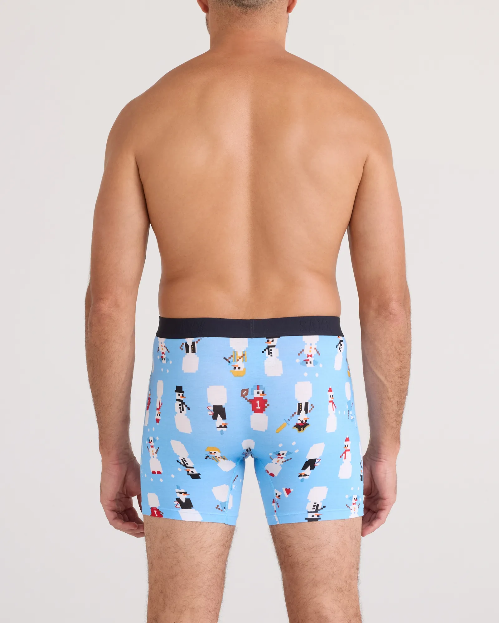 Saxx Vibe Xtra Boxer Brief Fly 2 Pack - Frosty the Gamer Black sold by Boutique with Grace product image thumbnail 3