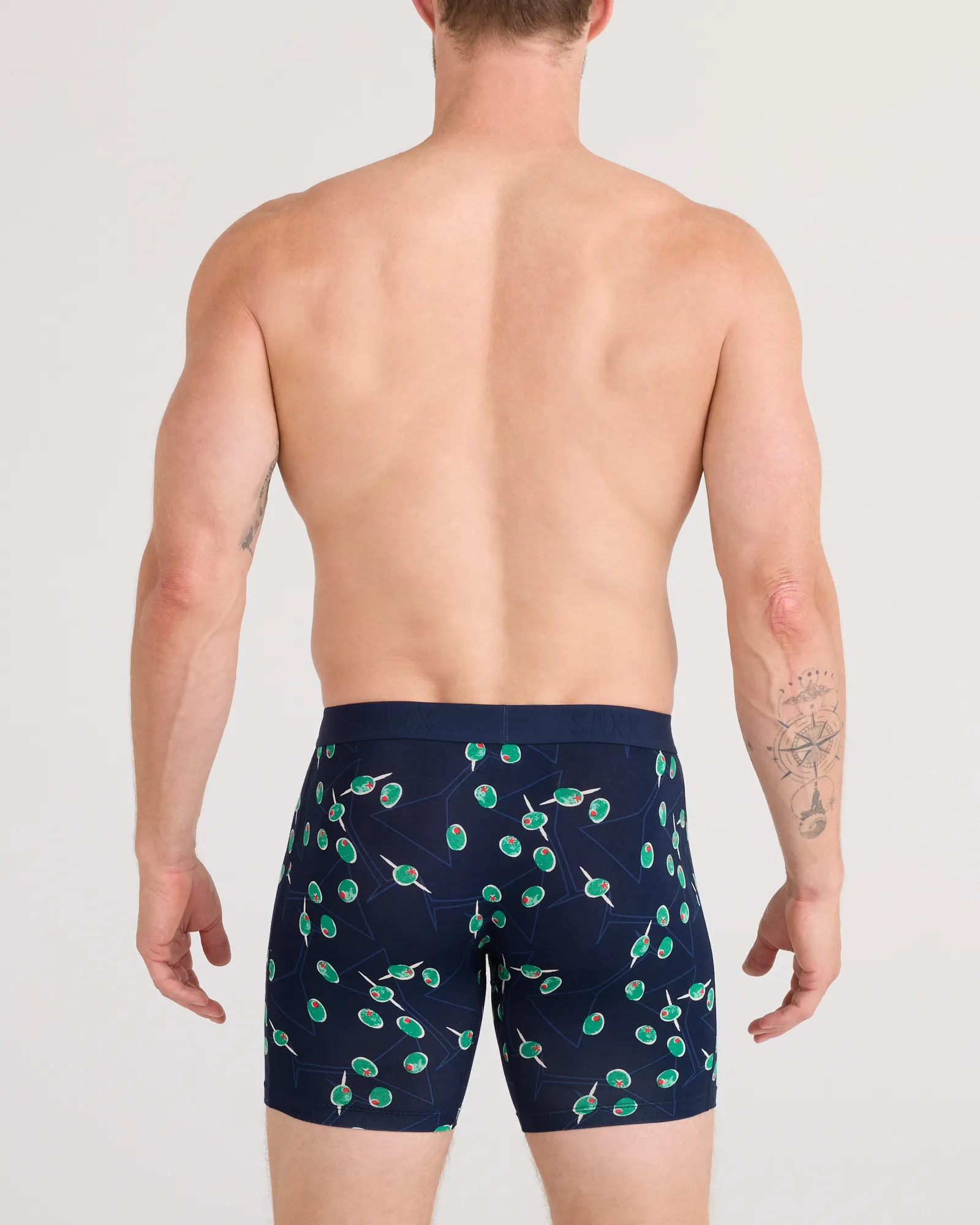Saxx Vibe Xtra Boxer Brief Fly - Olive You Maritime sold by Boutique with Grace product image thumbnail 3