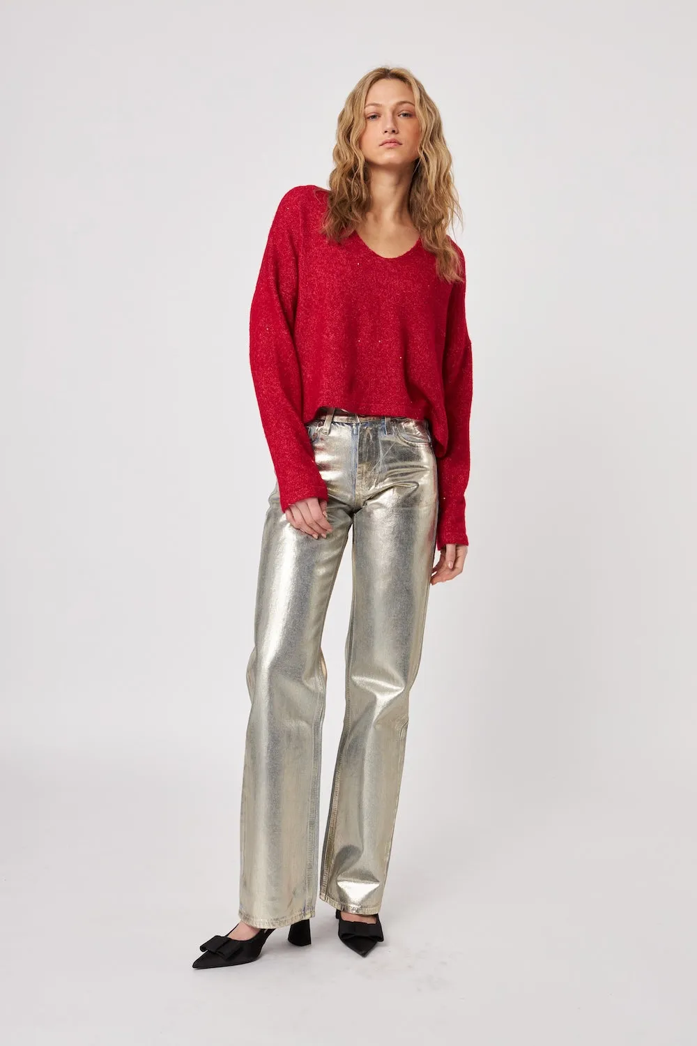 John & Jenn Romy Sweater - Holly sold by Boutique with Grace product image thumbnail 3
