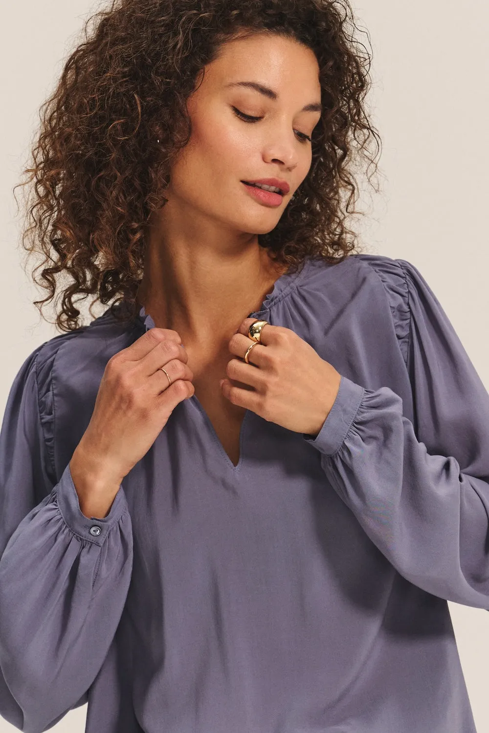 Velvet Tamara Top - Gloom sold by Boutique with Grace