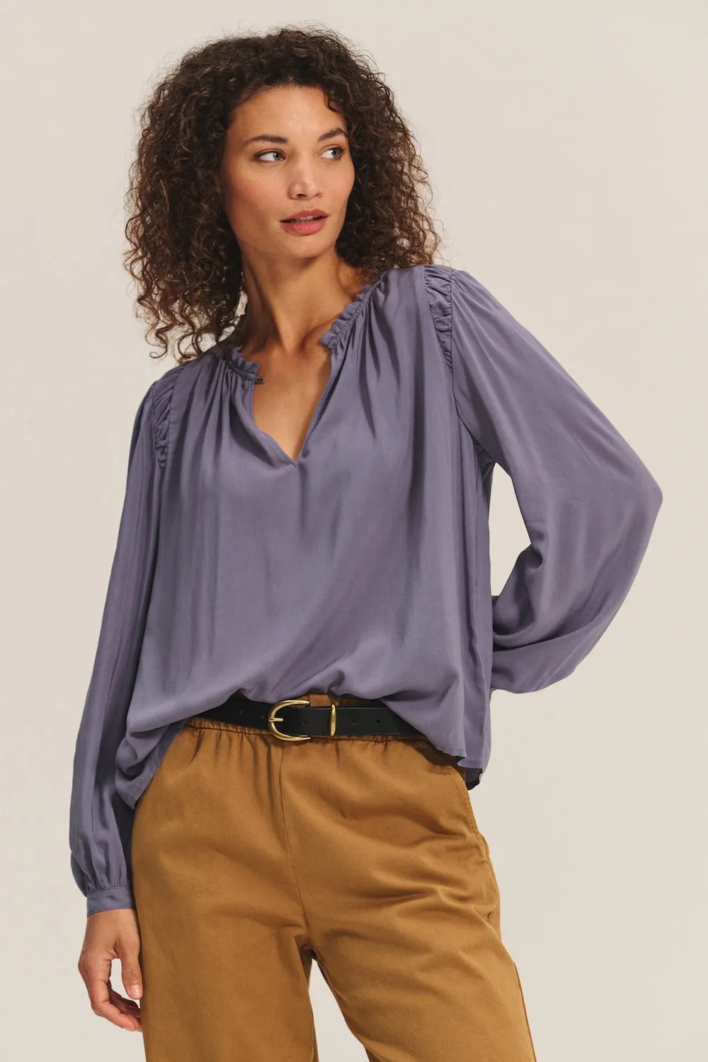 Velvet Tamara Top - Gloom sold by Boutique with Grace product image thumbnail 2