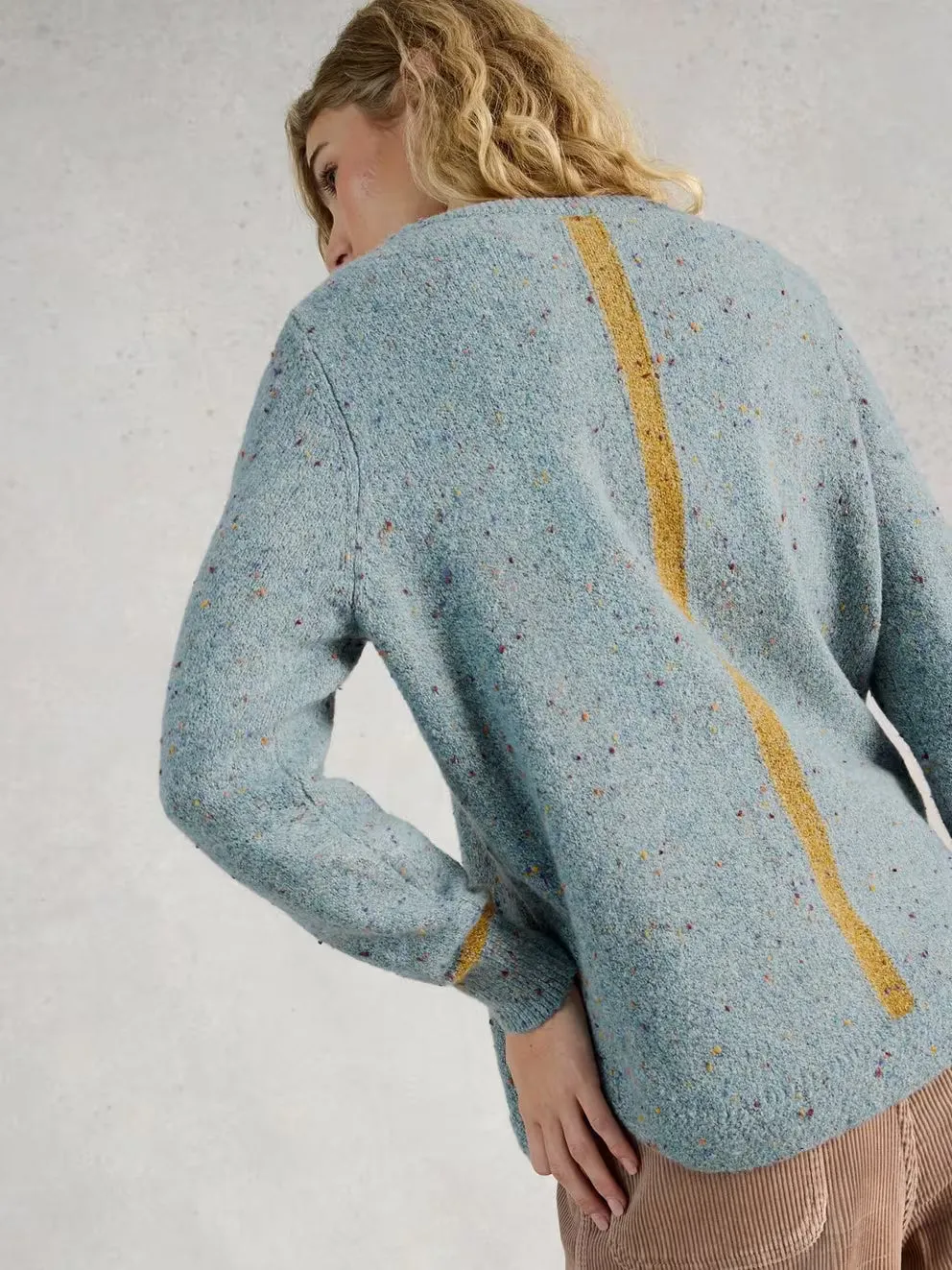 White Stuff Talia Jumper - Dusk Green sold by Boutique with Grace product image thumbnail 2