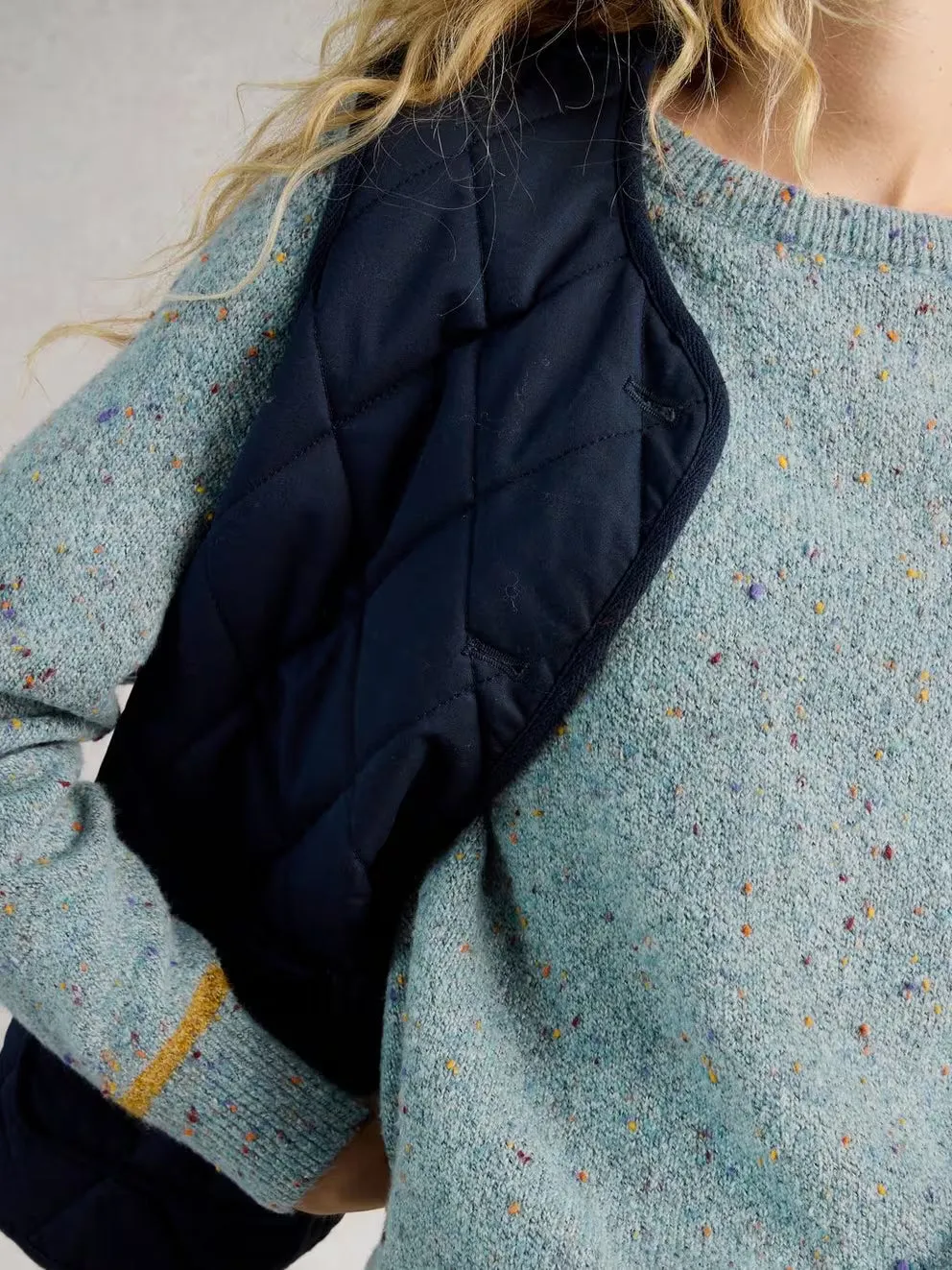 White Stuff Talia Jumper - Dusk Green sold by Boutique with Grace product image thumbnail 3