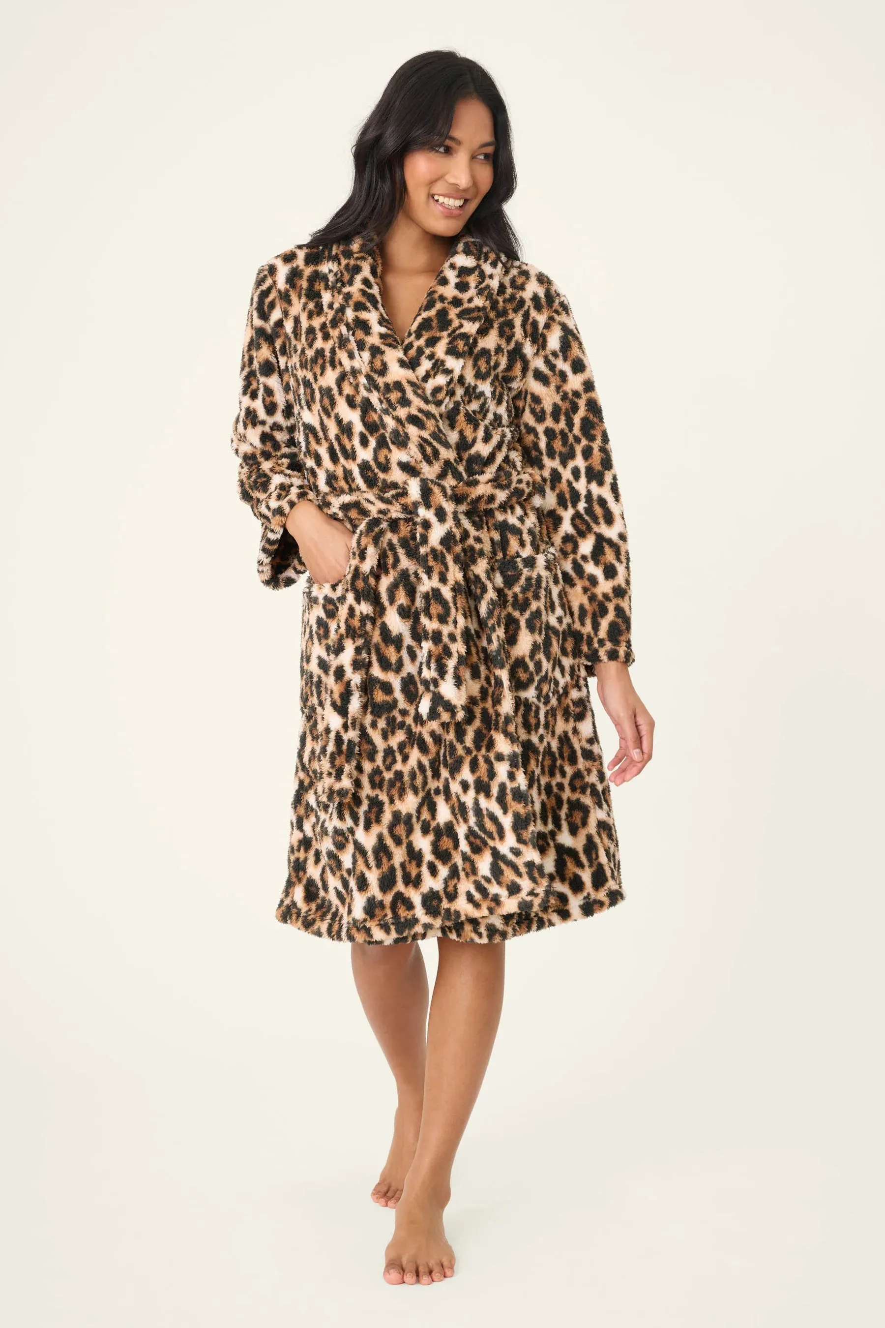 PJ Salvage Holiday Robe - Natural sold by Boutique with Grace