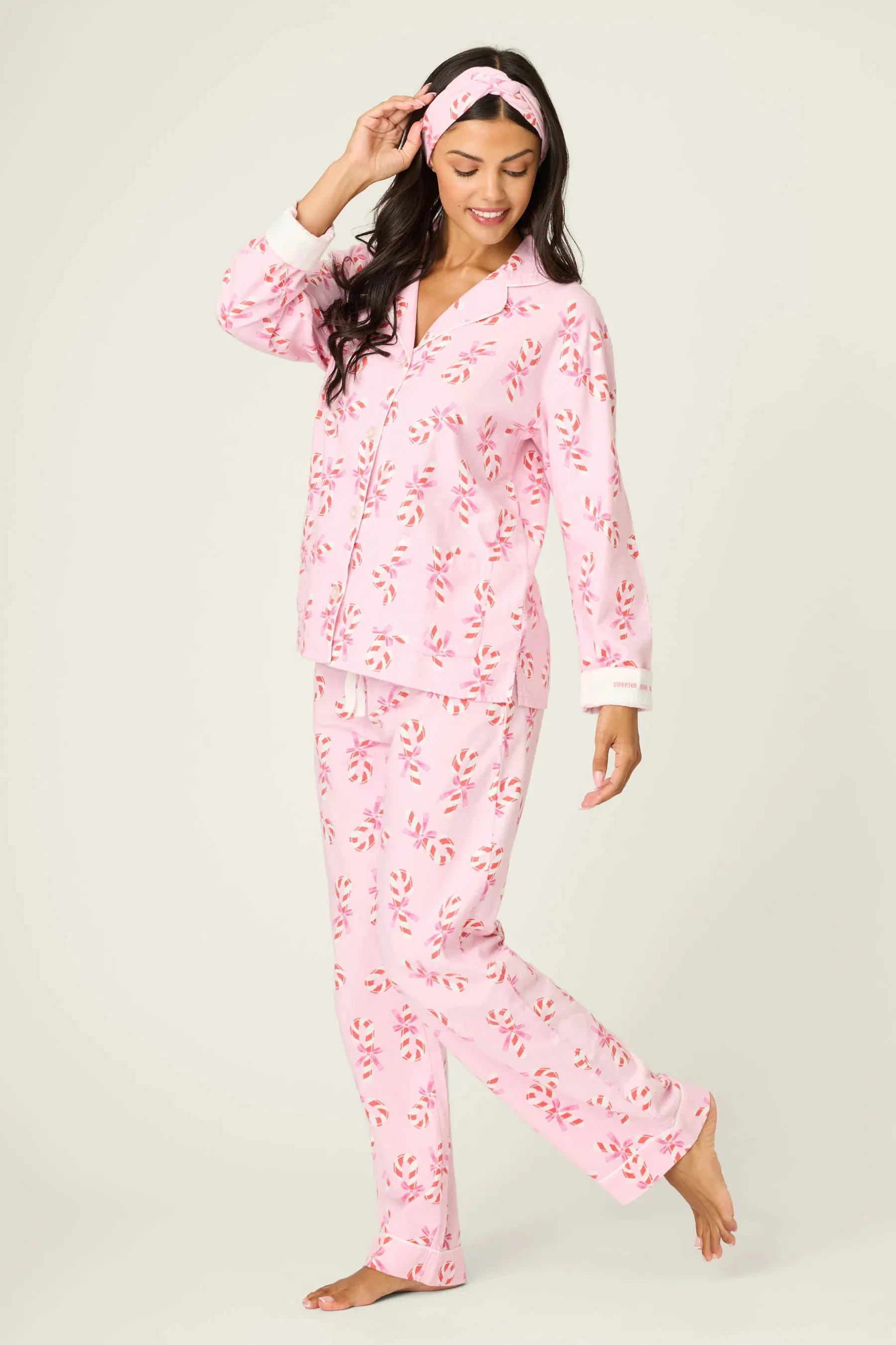 PJ Salvage Flannels PJ Set - Sweeter Than Sugar sold by Boutique with Grace product image thumbnail 5