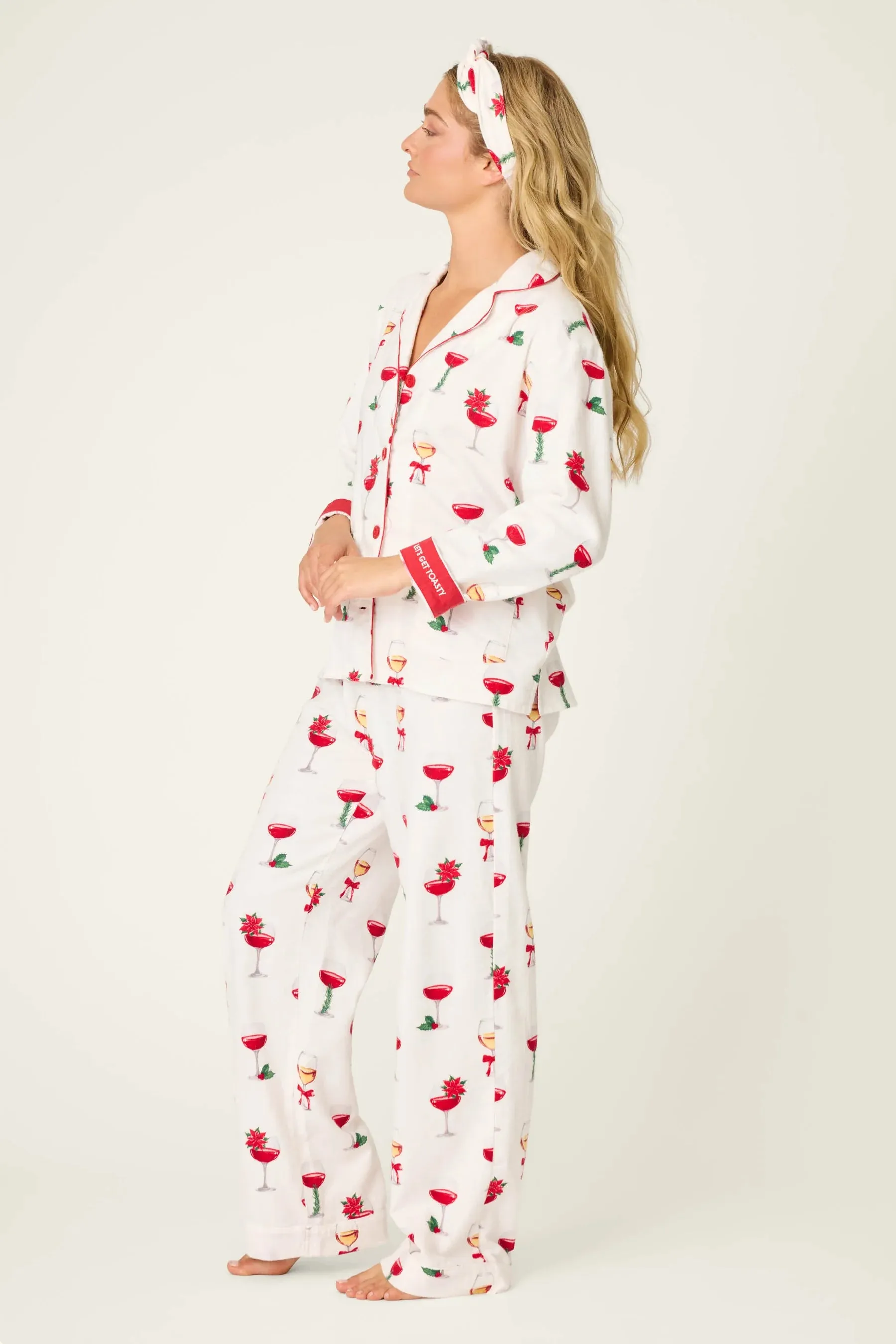 PJ Salvage Flannels PJ Set - Let's Get Toasty sold by Boutique with Grace product image thumbnail 4