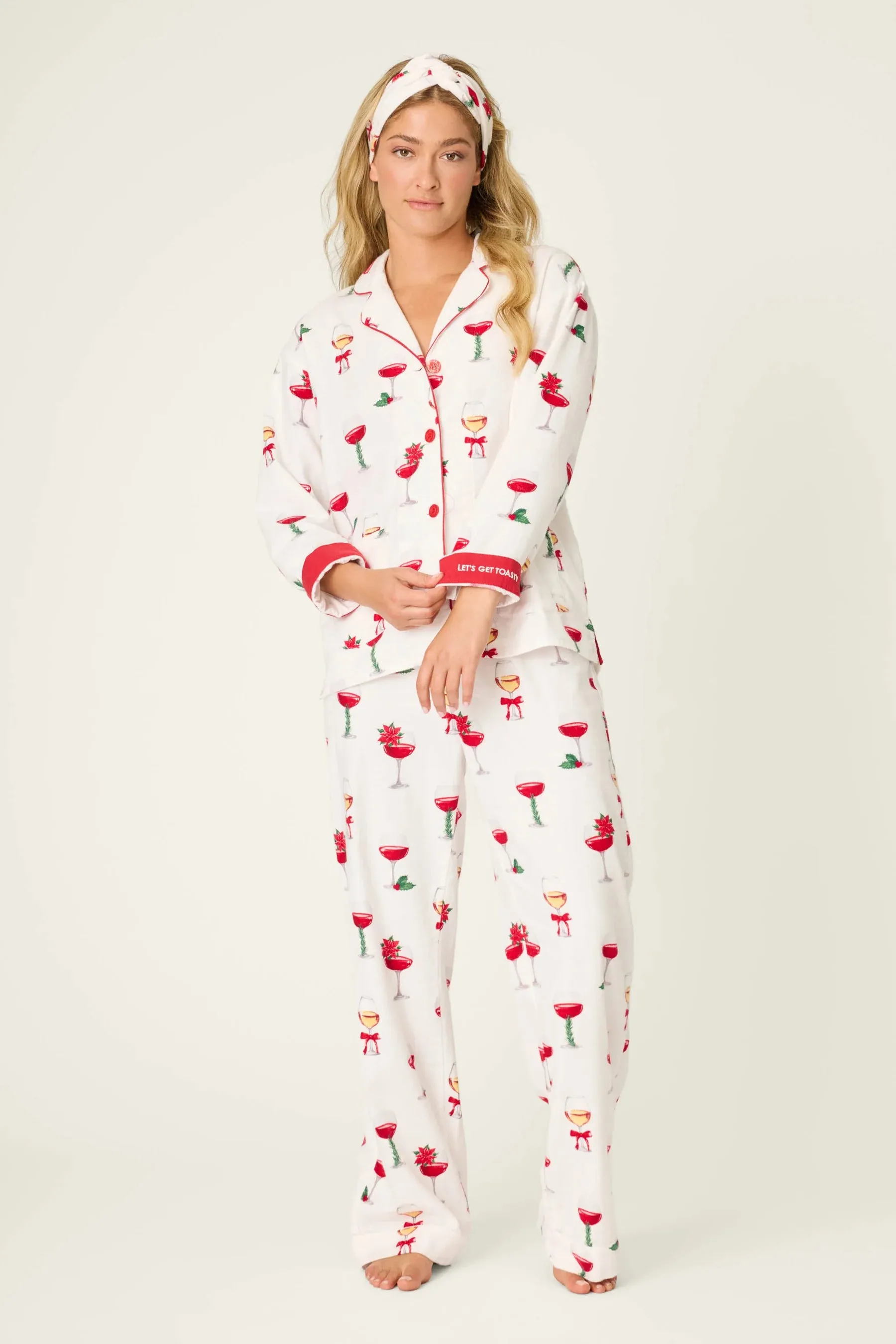 PJ Salvage Flannels PJ Set - Let's Get Toasty sold by Boutique with Grace